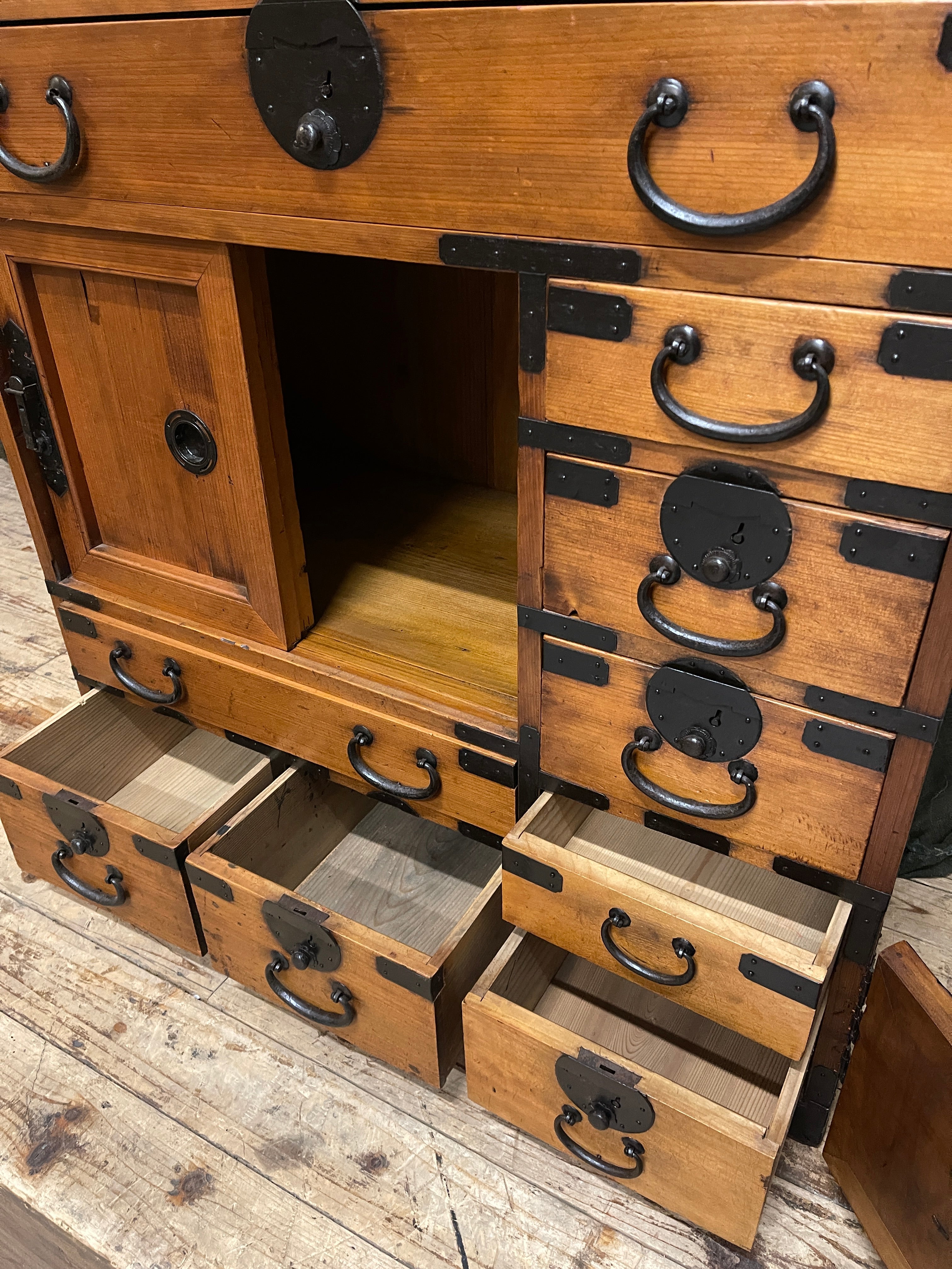 Japanese Choba Dansu, Merchant’s Chest –  Cypress & Cedar | Meiji