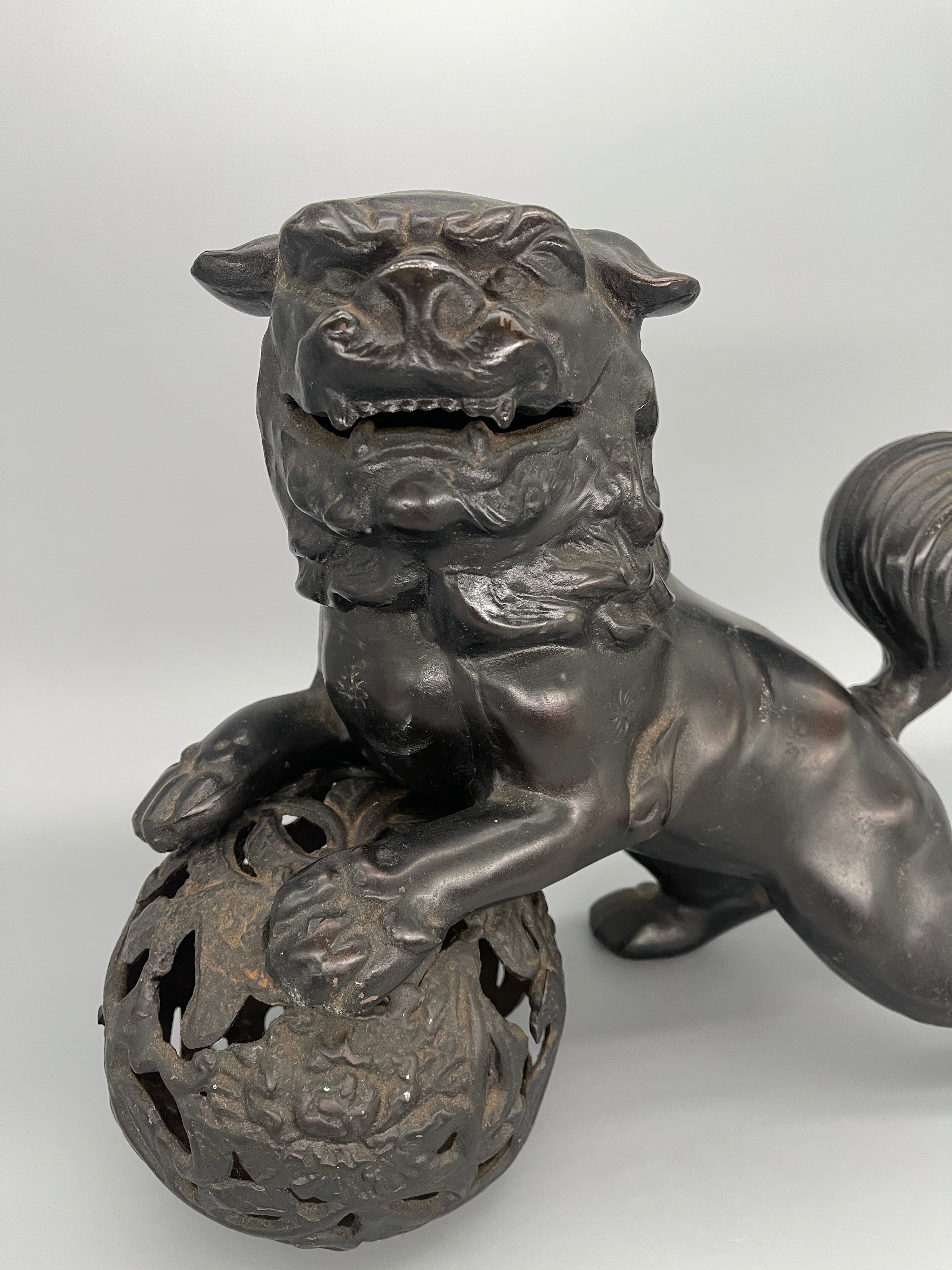 Vintage Japanese Bronze Shi-Shi | c.1950