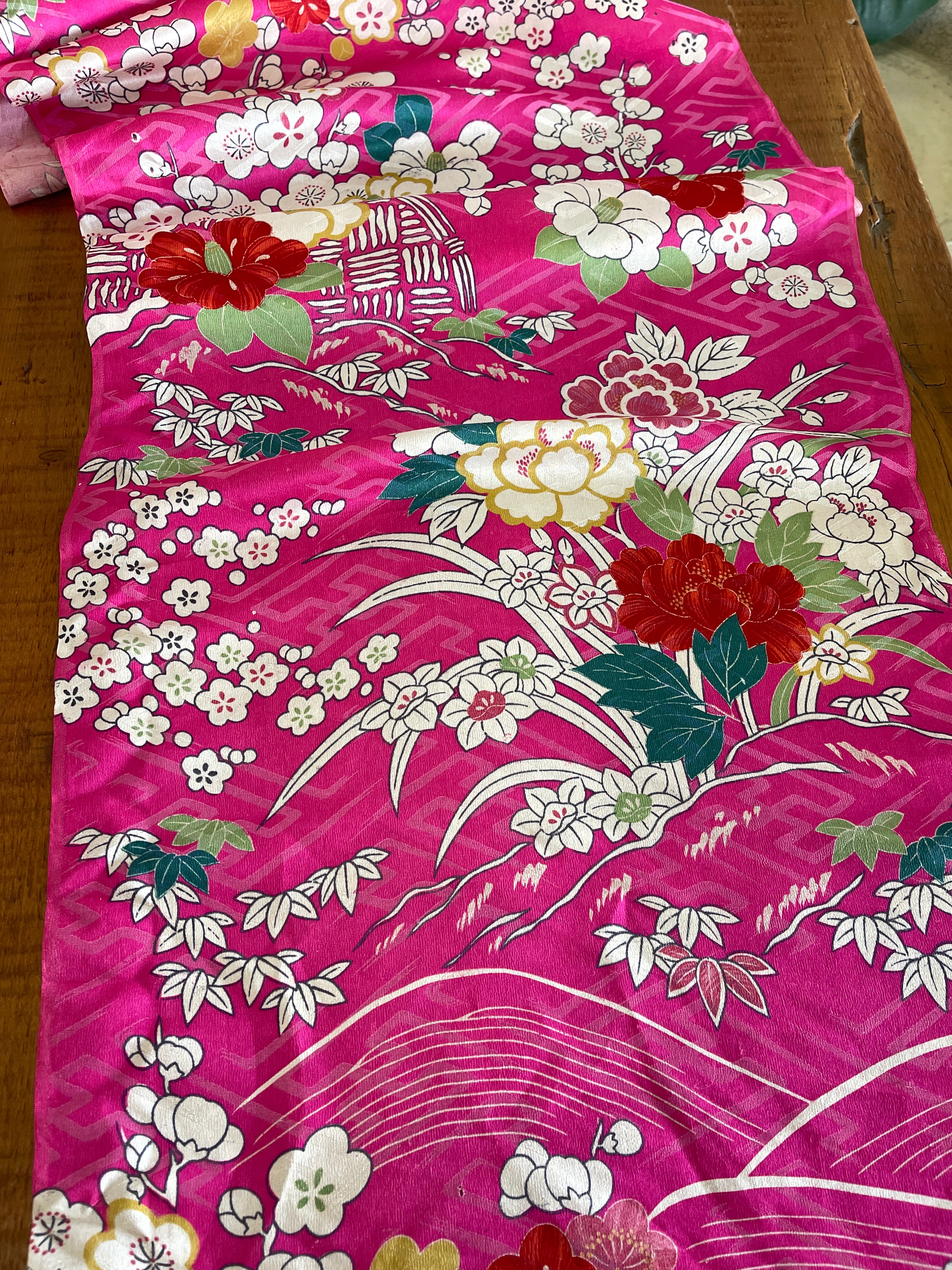 Japanese Silk Fabric By the meter