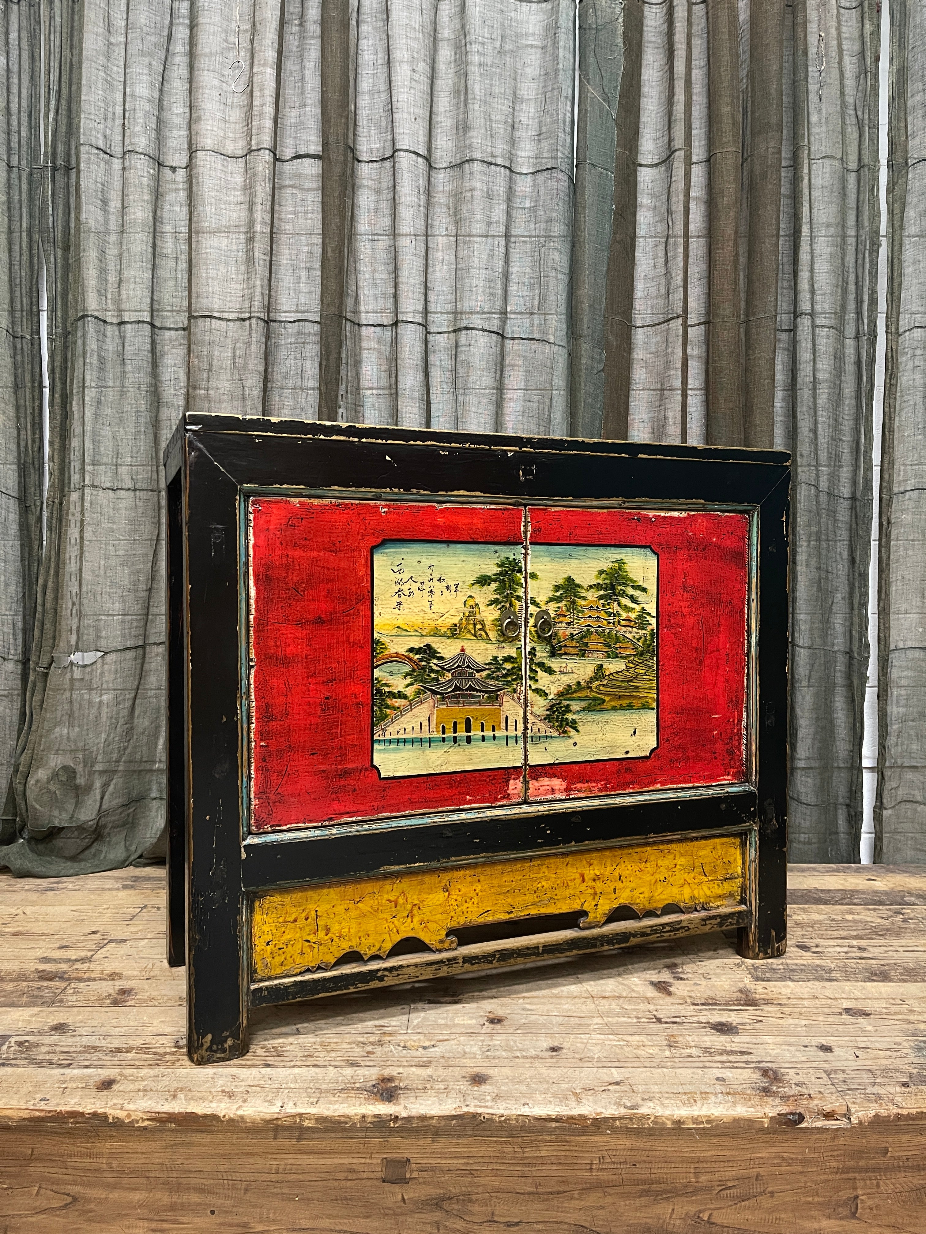 Antique Chinese Storage Cabinet From Gansu Province