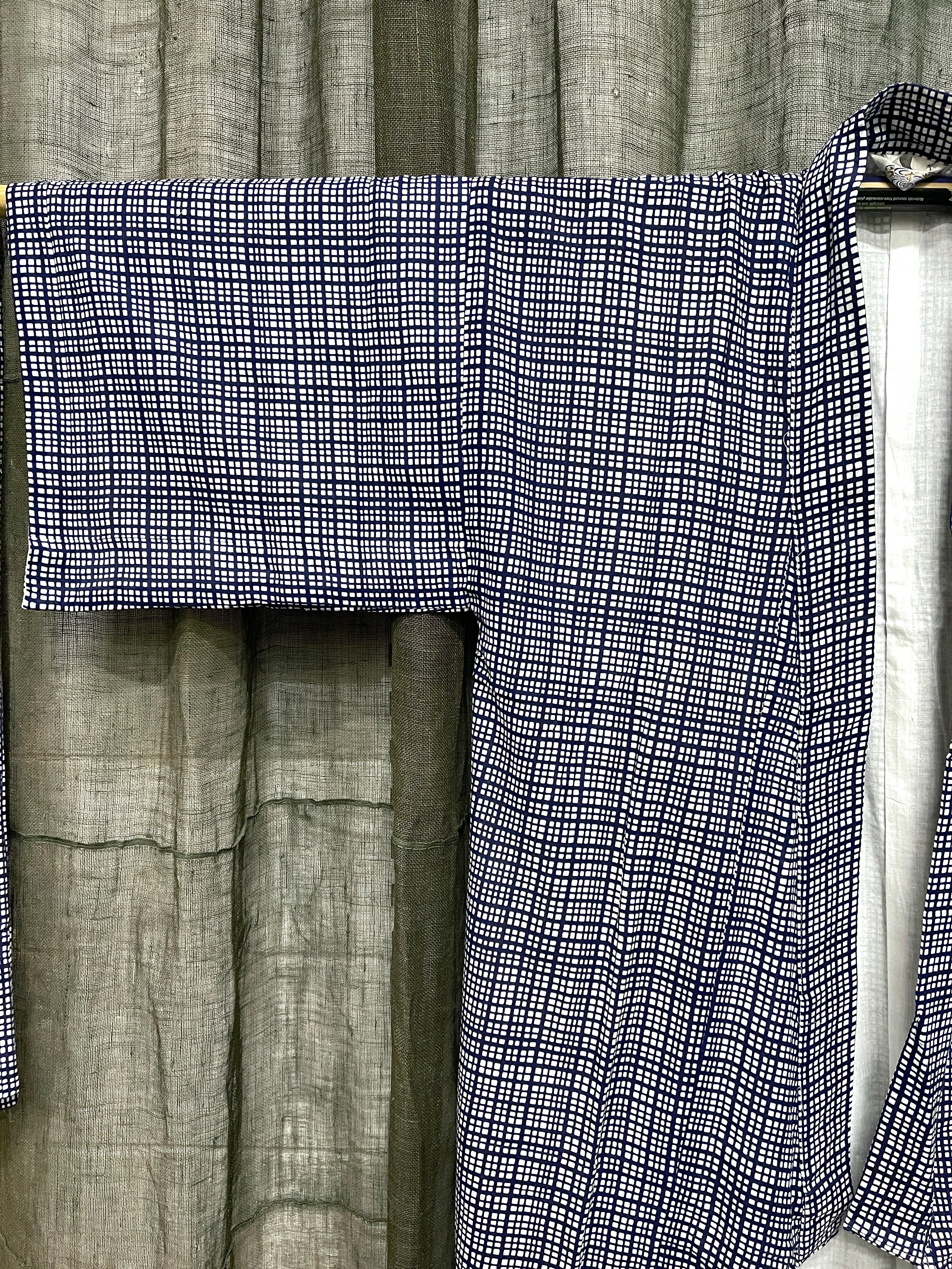 Nemaki, Japanese Cotton House Robe - Unisex