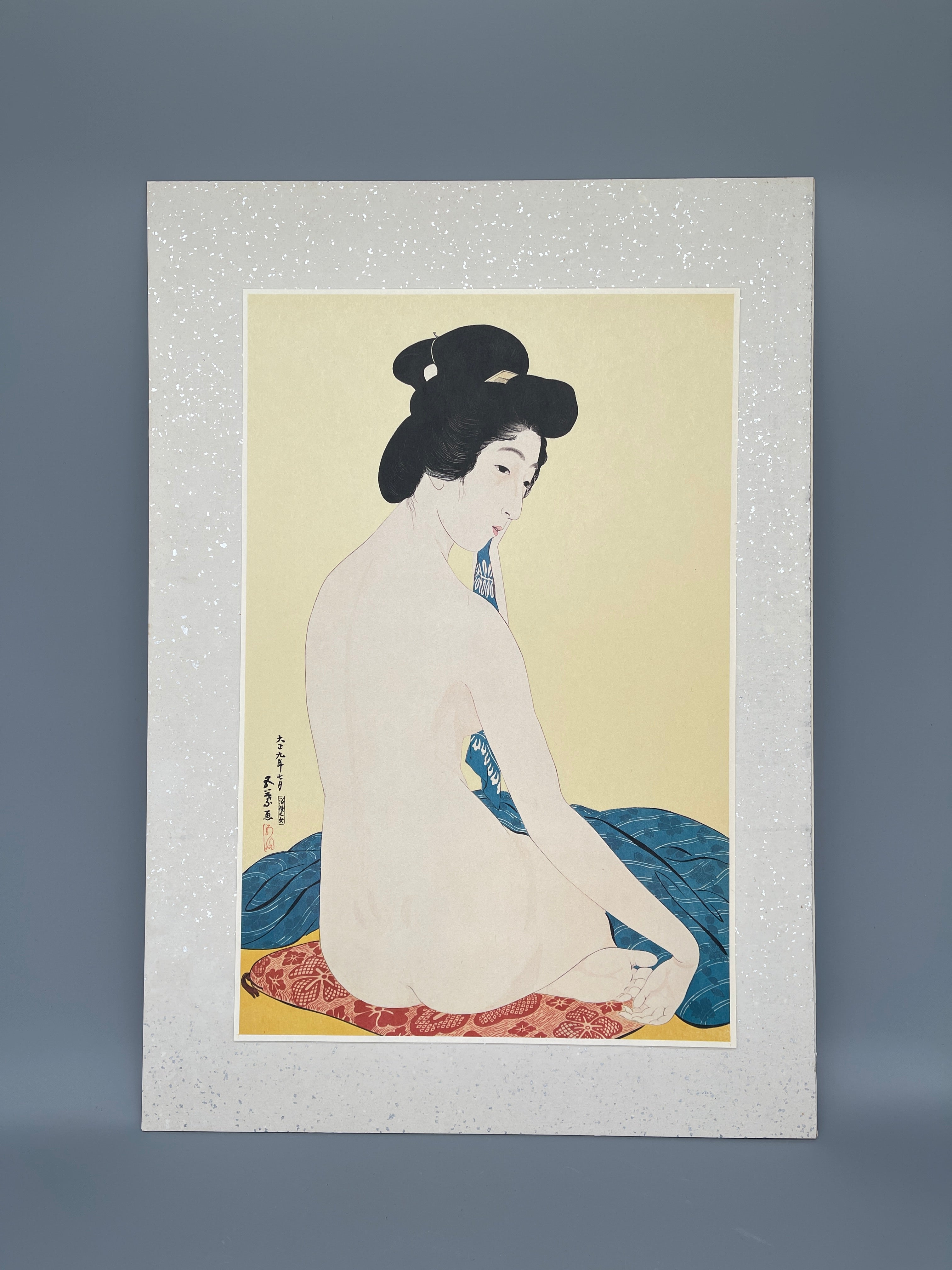 Japanese Woodblock Print By Goyo Hashiguchi