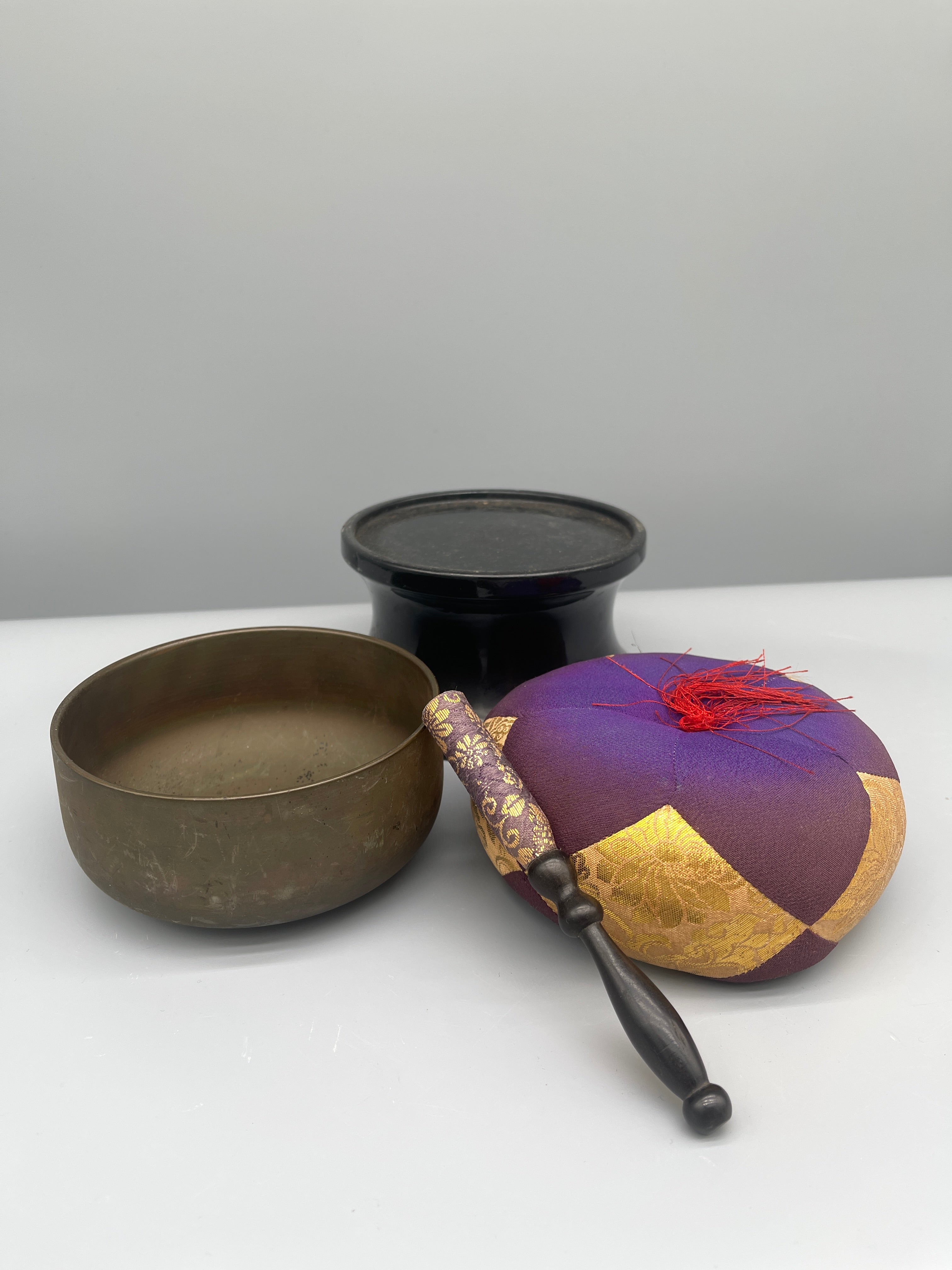 Medium Vintage Japanese Orin, Singing Bowl