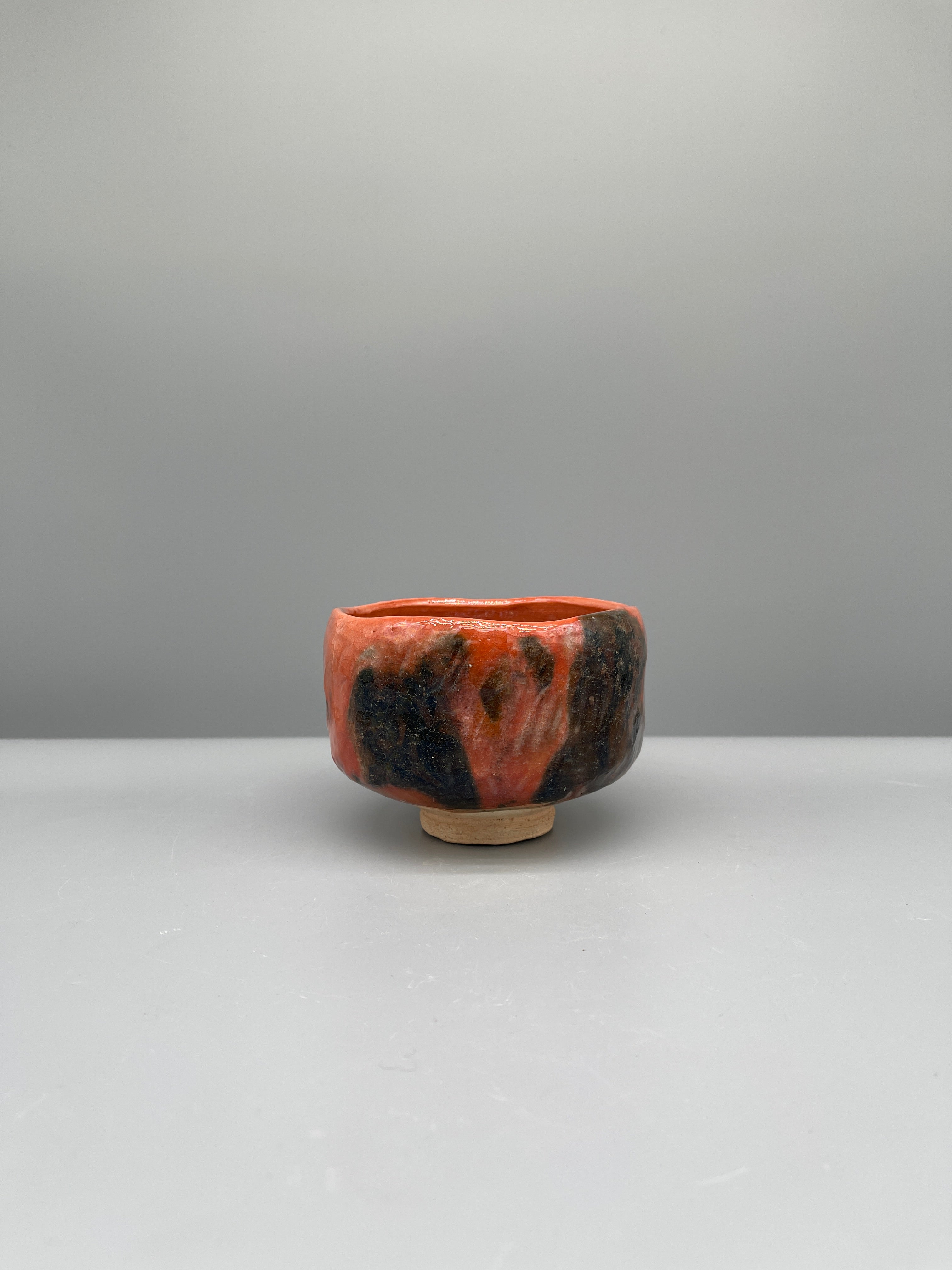 Vintage Japanese Hagi Ware Matcha Bowl, Chawan - By Watanabe Eisen