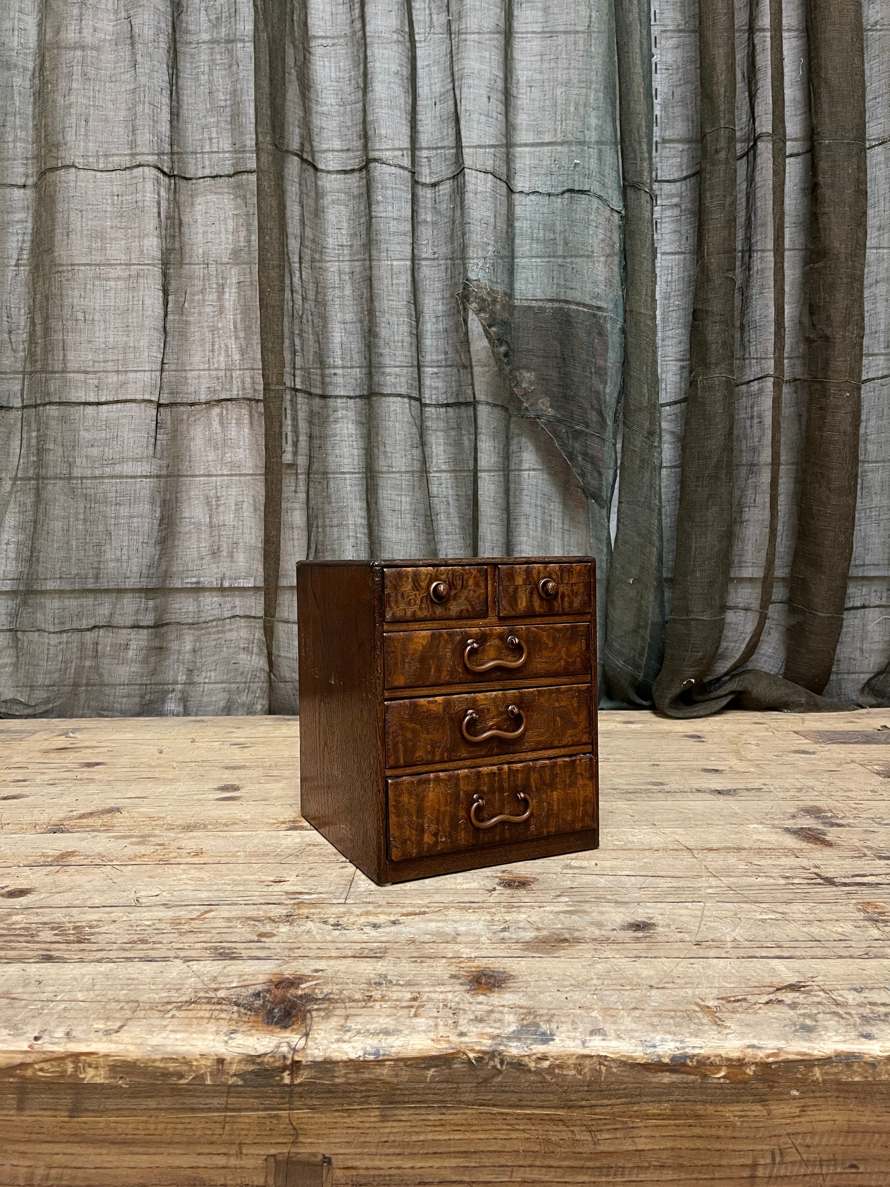 Japanese Five-Drawer Sewing Box - 1920's