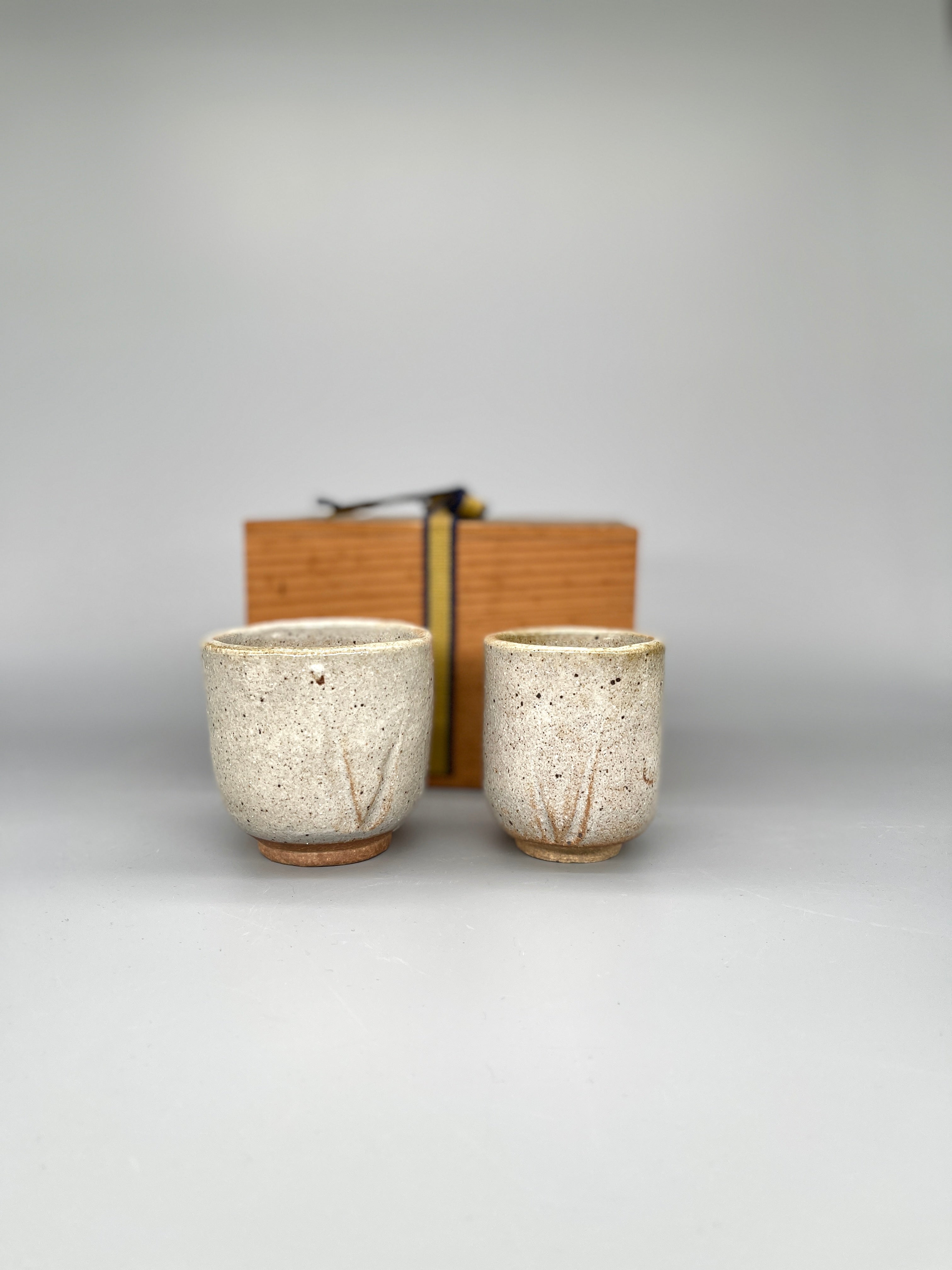 Pair Japanese Yunomi, Tea Cups