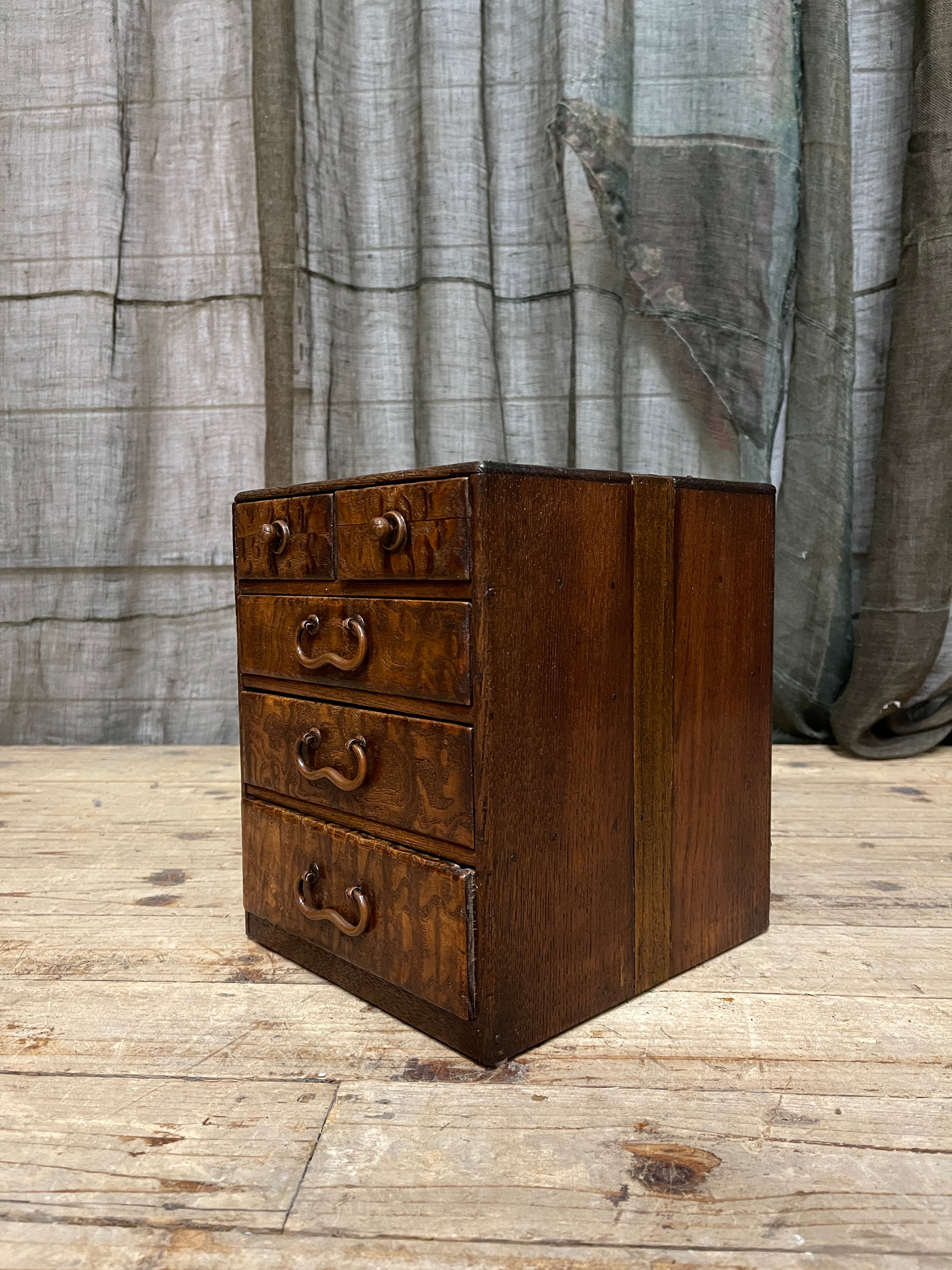 Japanese Five-Drawer Sewing Box - 1920's
