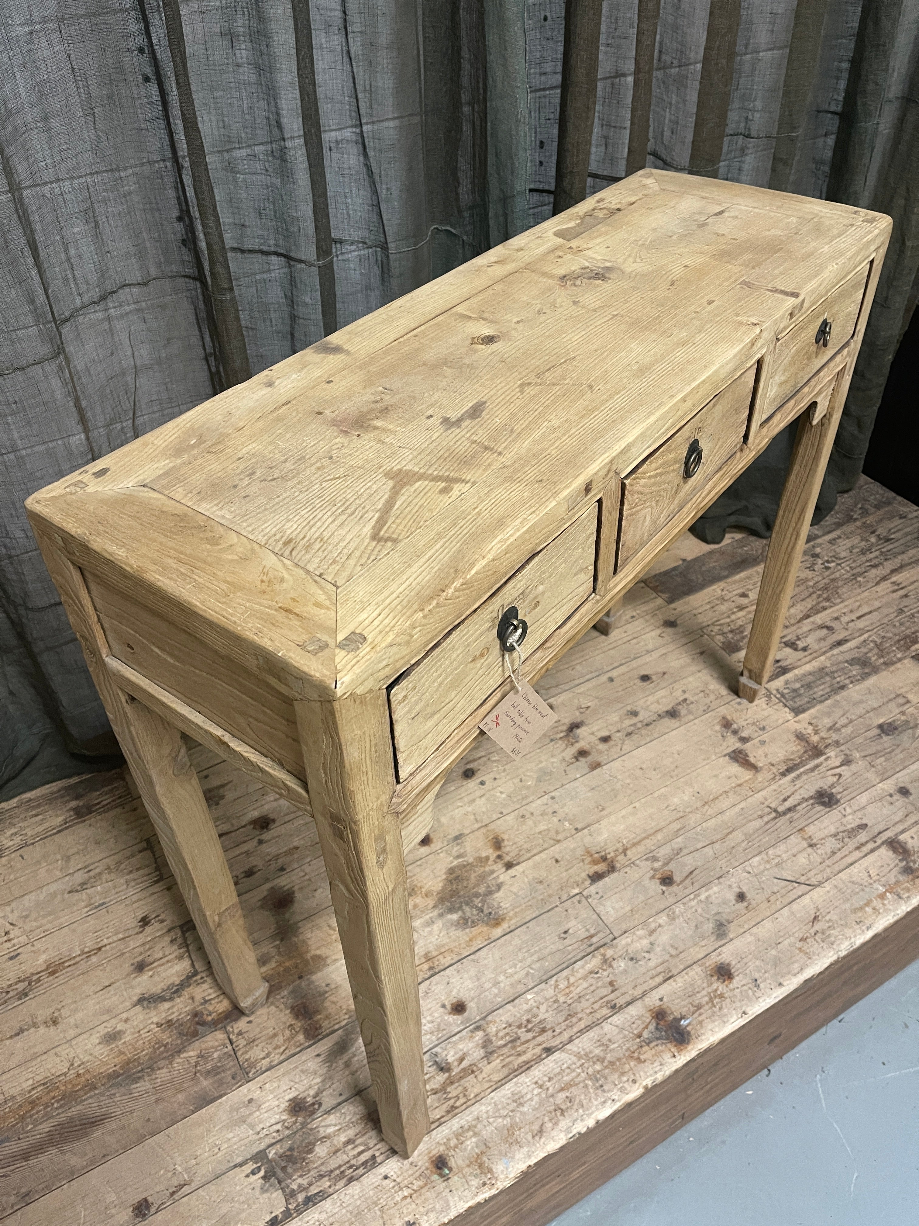 Chinese Hall Table | Elm