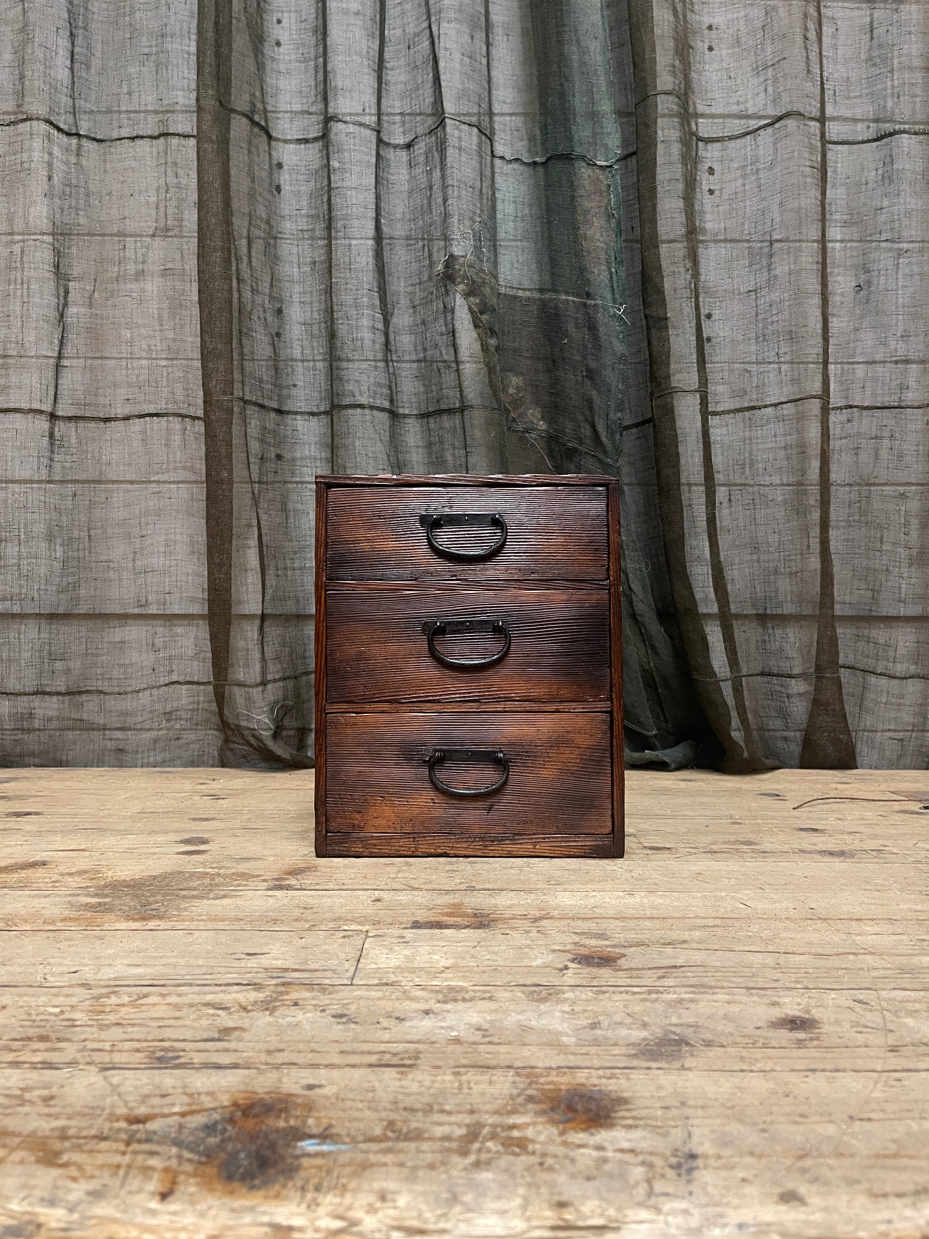 Vintage Japanese Document Box - Cedar | Taisho, 1920