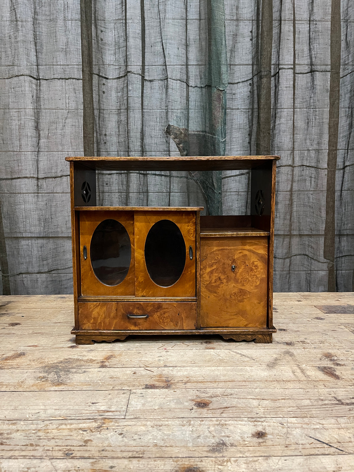 Japanese Small Display Cabinet - Mulberry & Elm | Showa