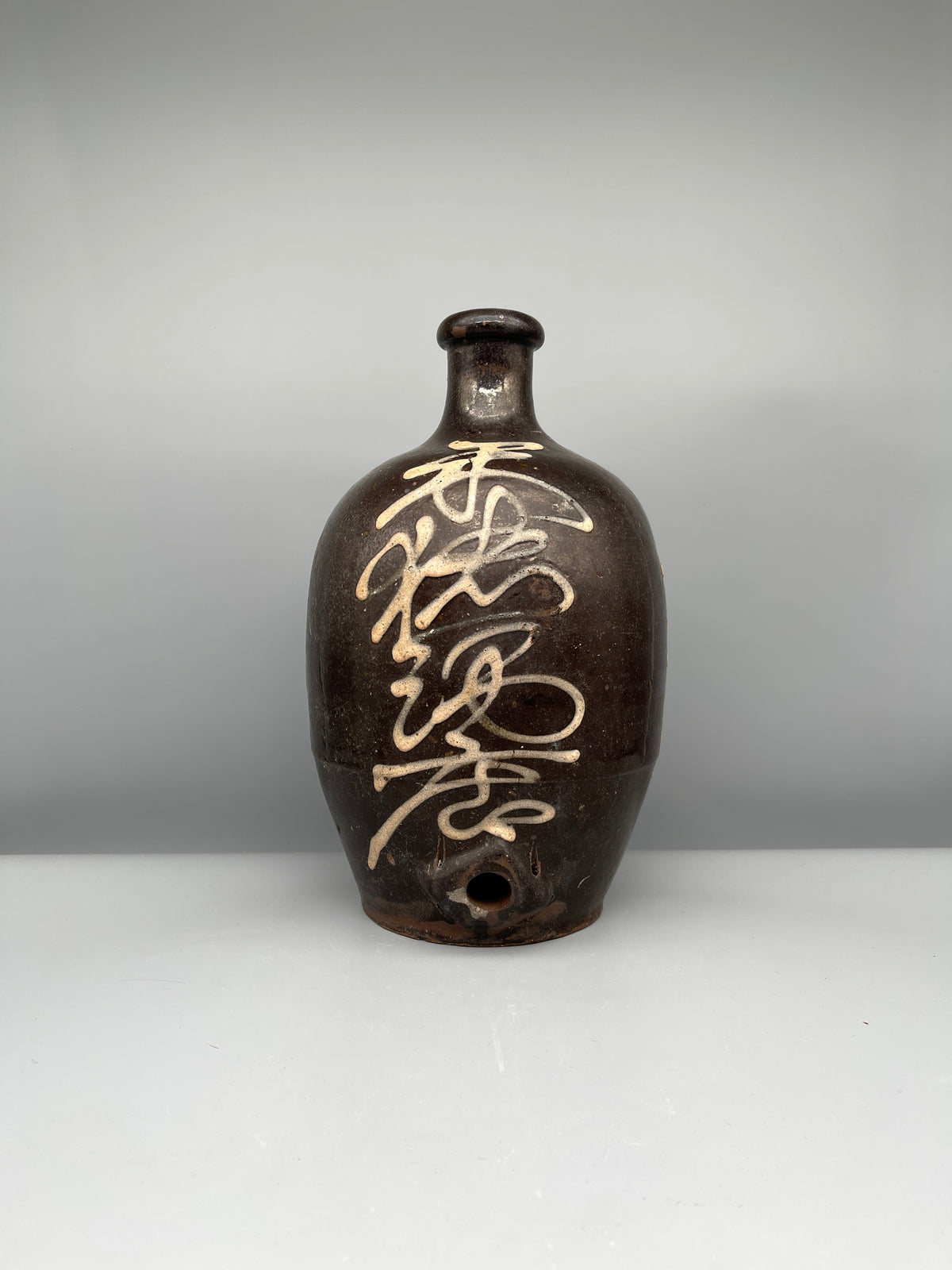 Antique Japanese Sake Container, Kayoi Tokkuri | Taisho