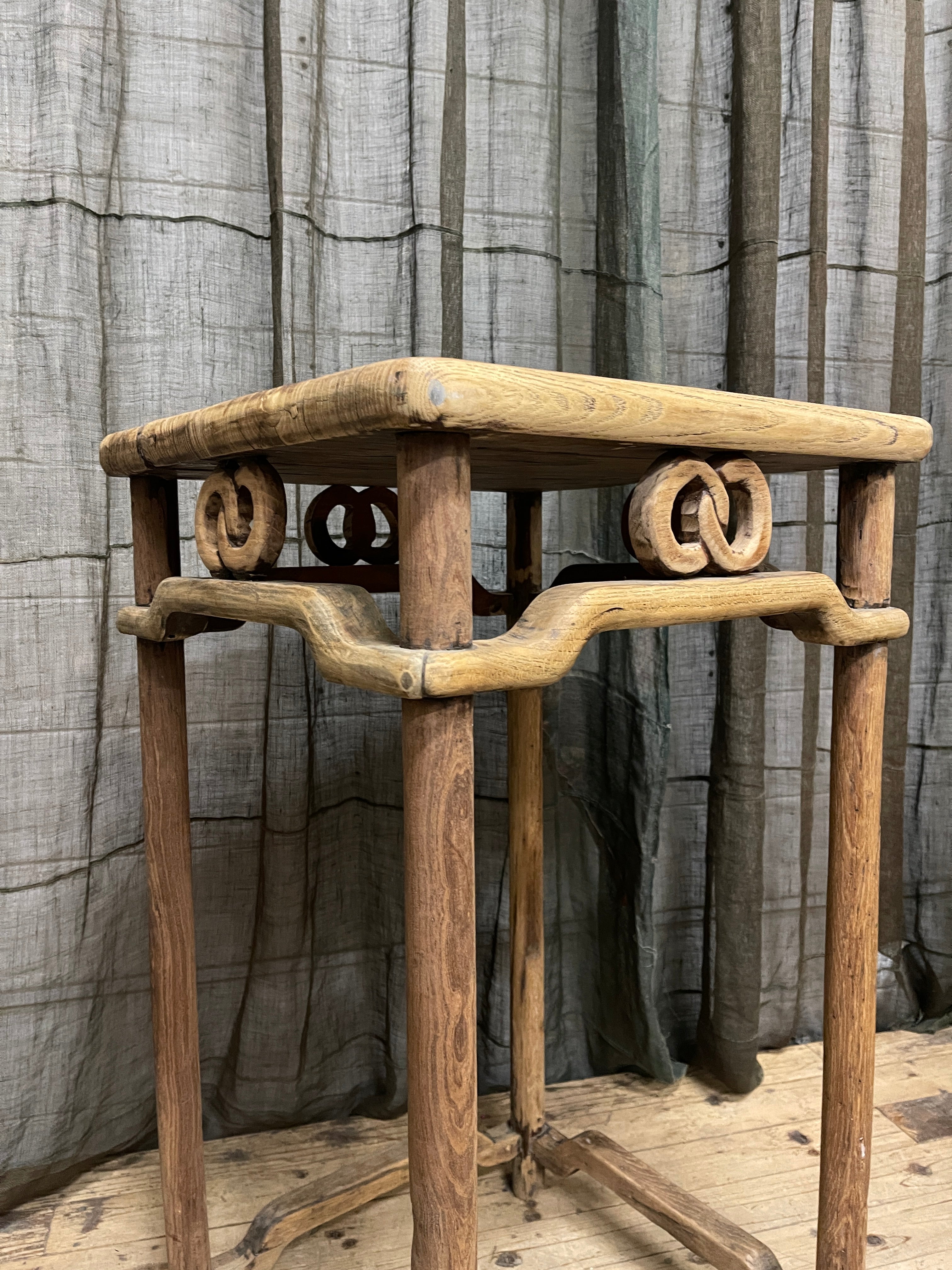 Antique Chinese Elm Stand