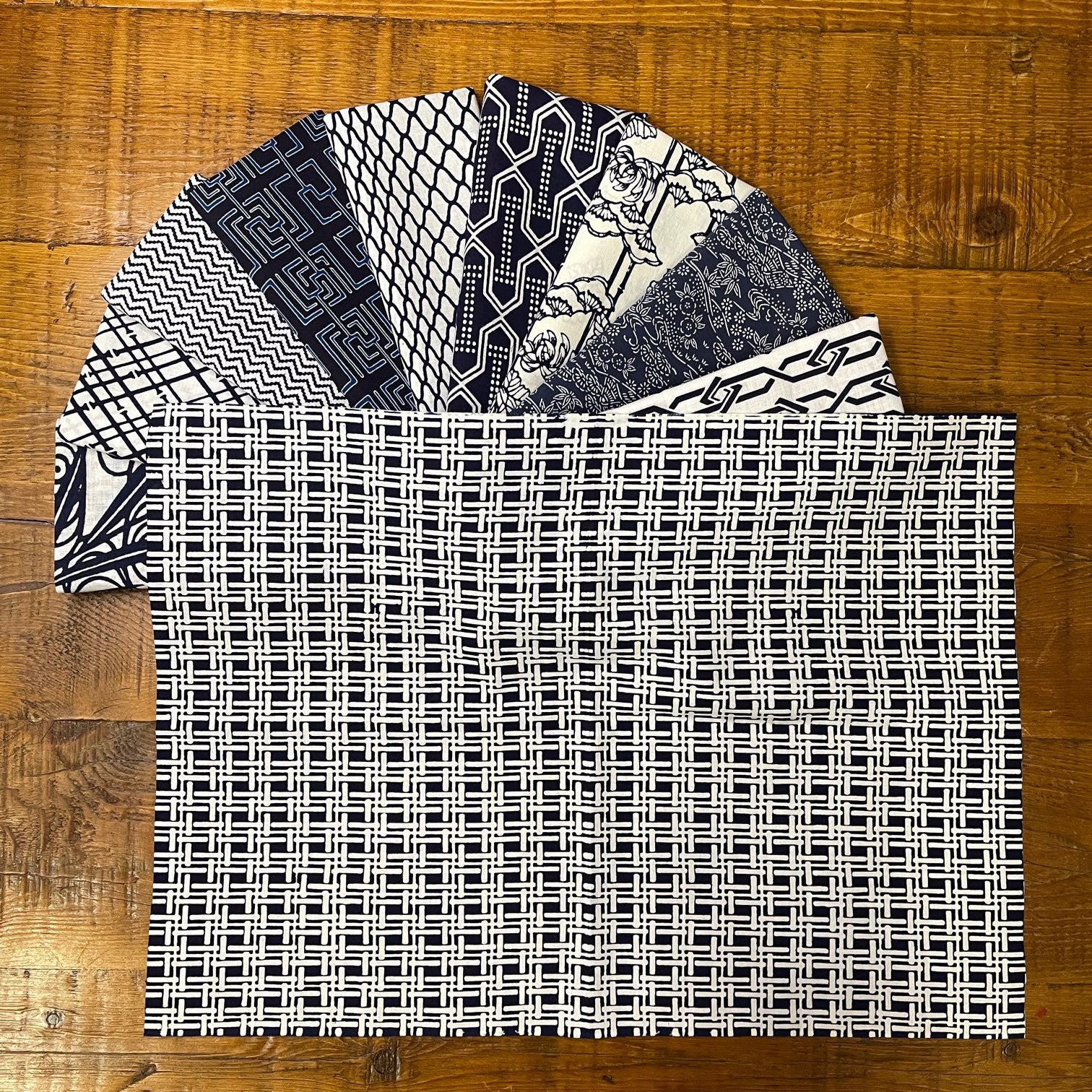Japanese Patchwork  Bundle - Cotton