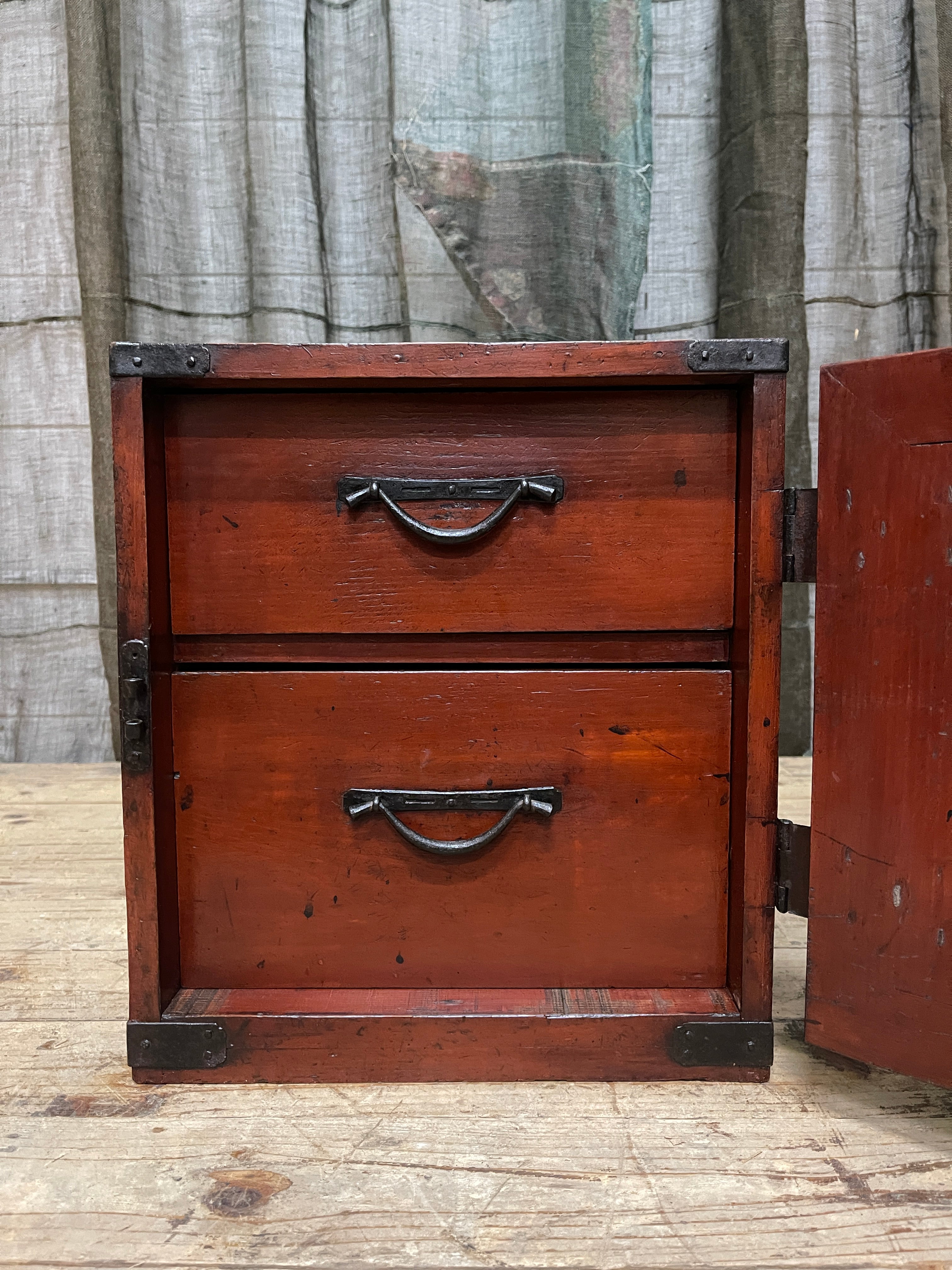 Funa Dansu, Japanese Ships Chest - Cypress | Meiji