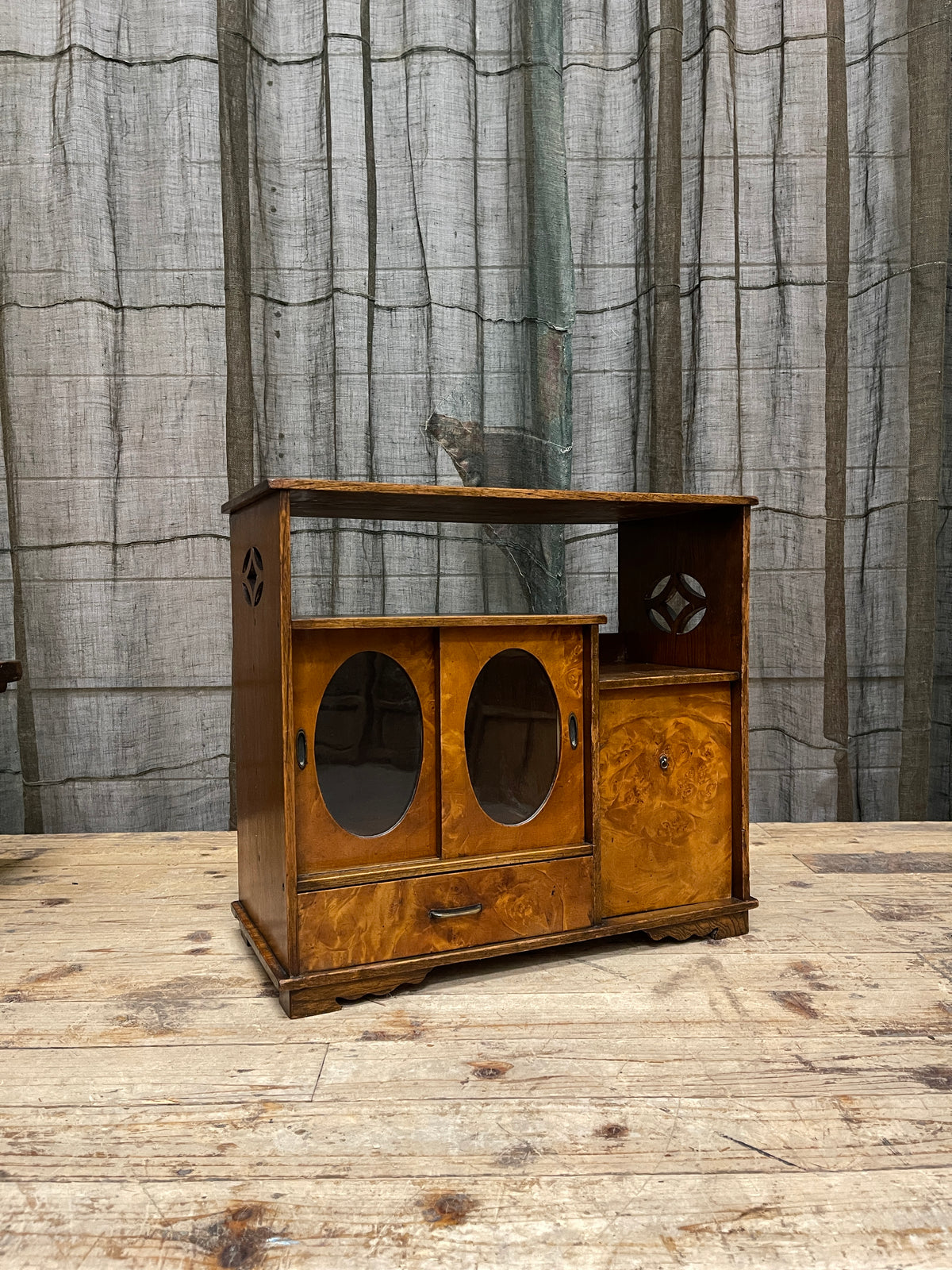 Japanese Small Display Cabinet - Mulberry & Elm | Showa