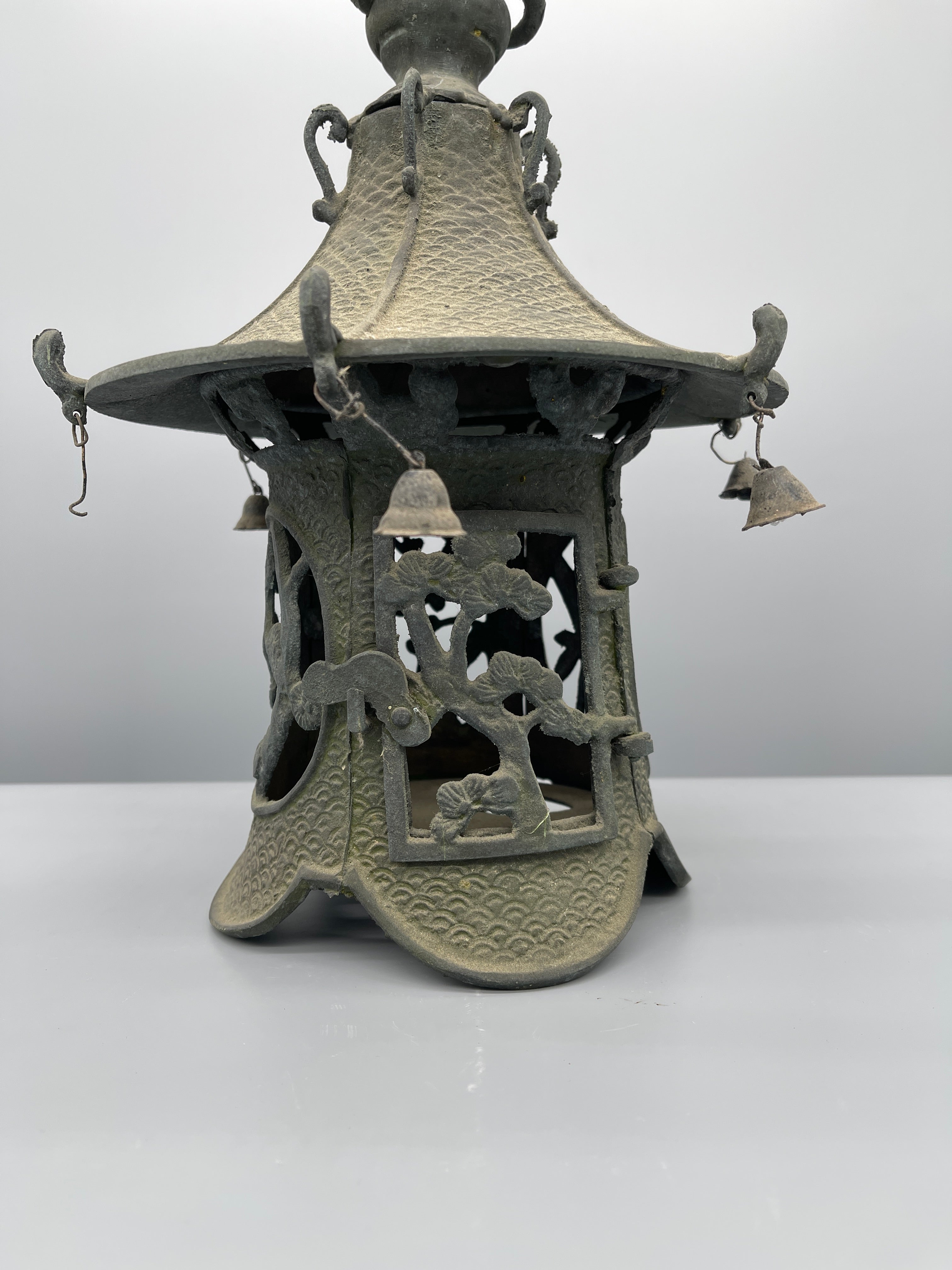 Japanese Cast Iron Garden Lantern - Toro | Meiji