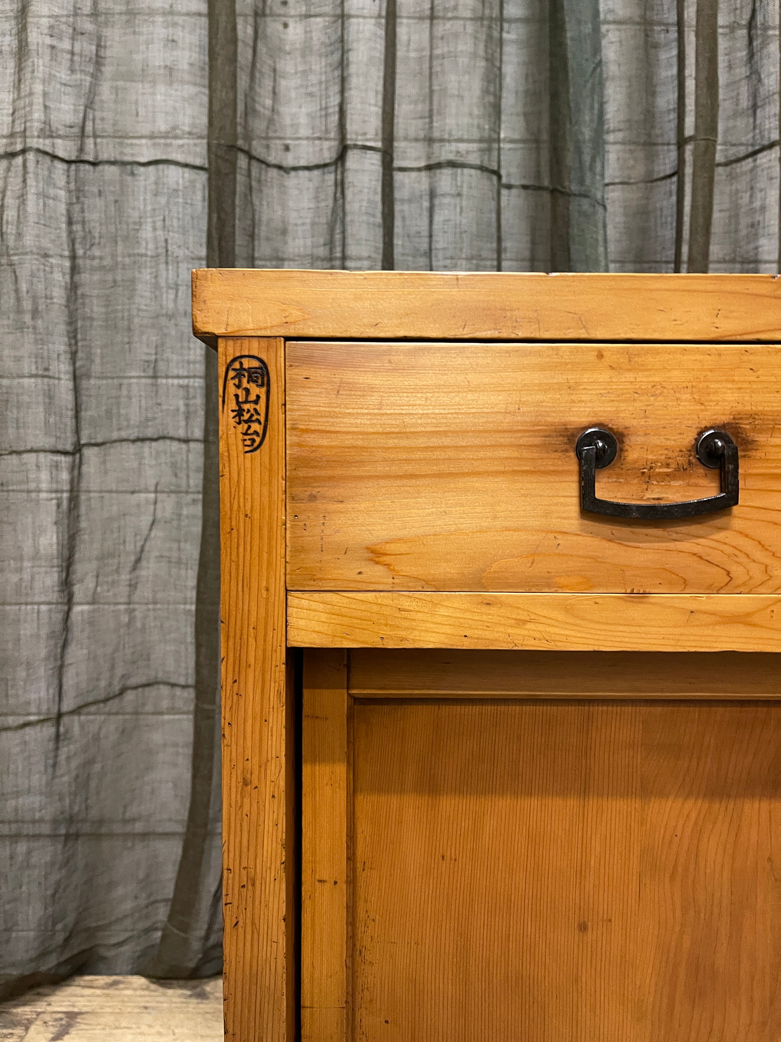 Japanese Storage Cabinet From Gifu - Cypress & Cedar | Meiji