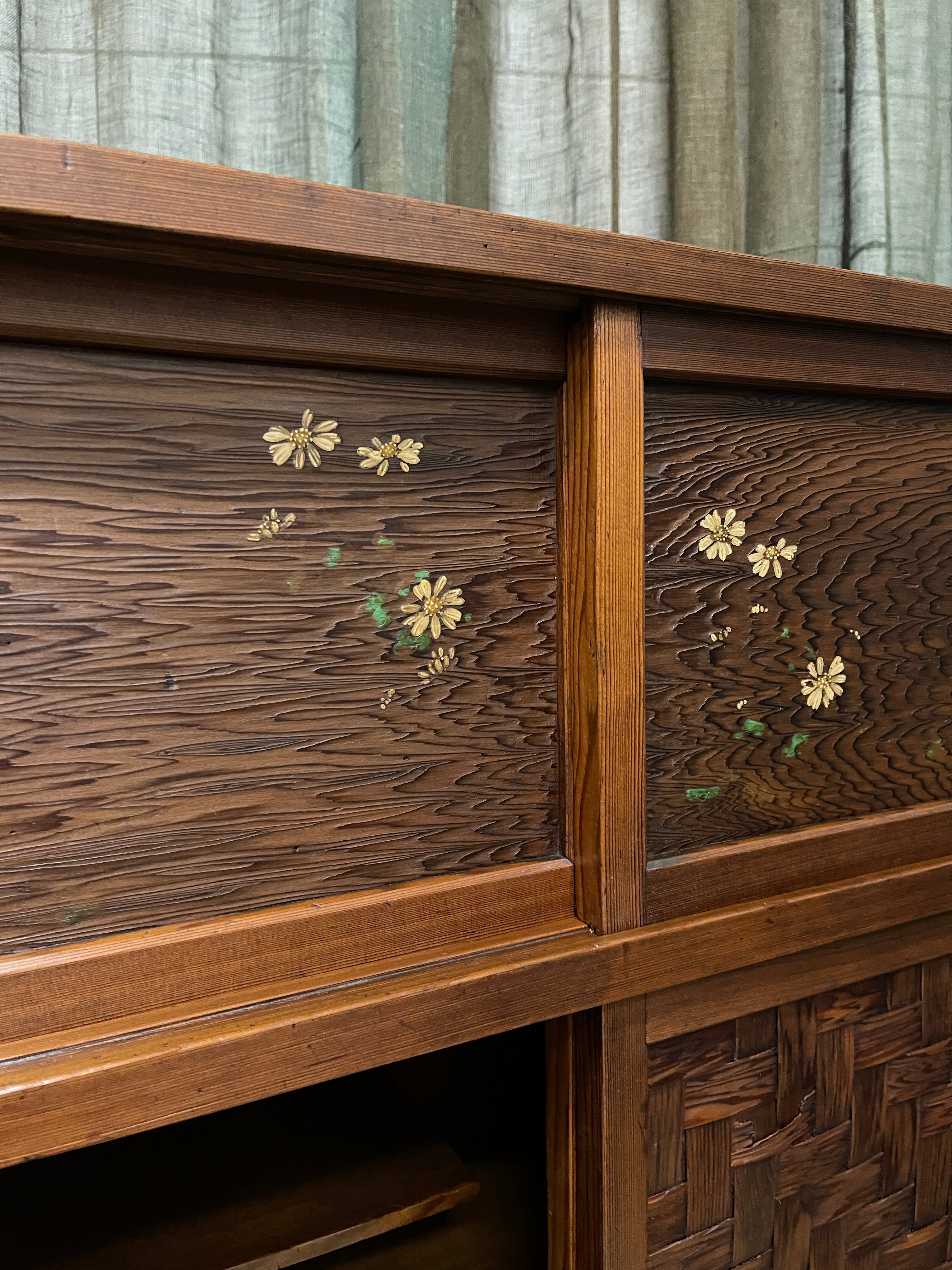 [HOLD] Cha Dansu, Japanese Tea Cabinet - Cedar | Meiji