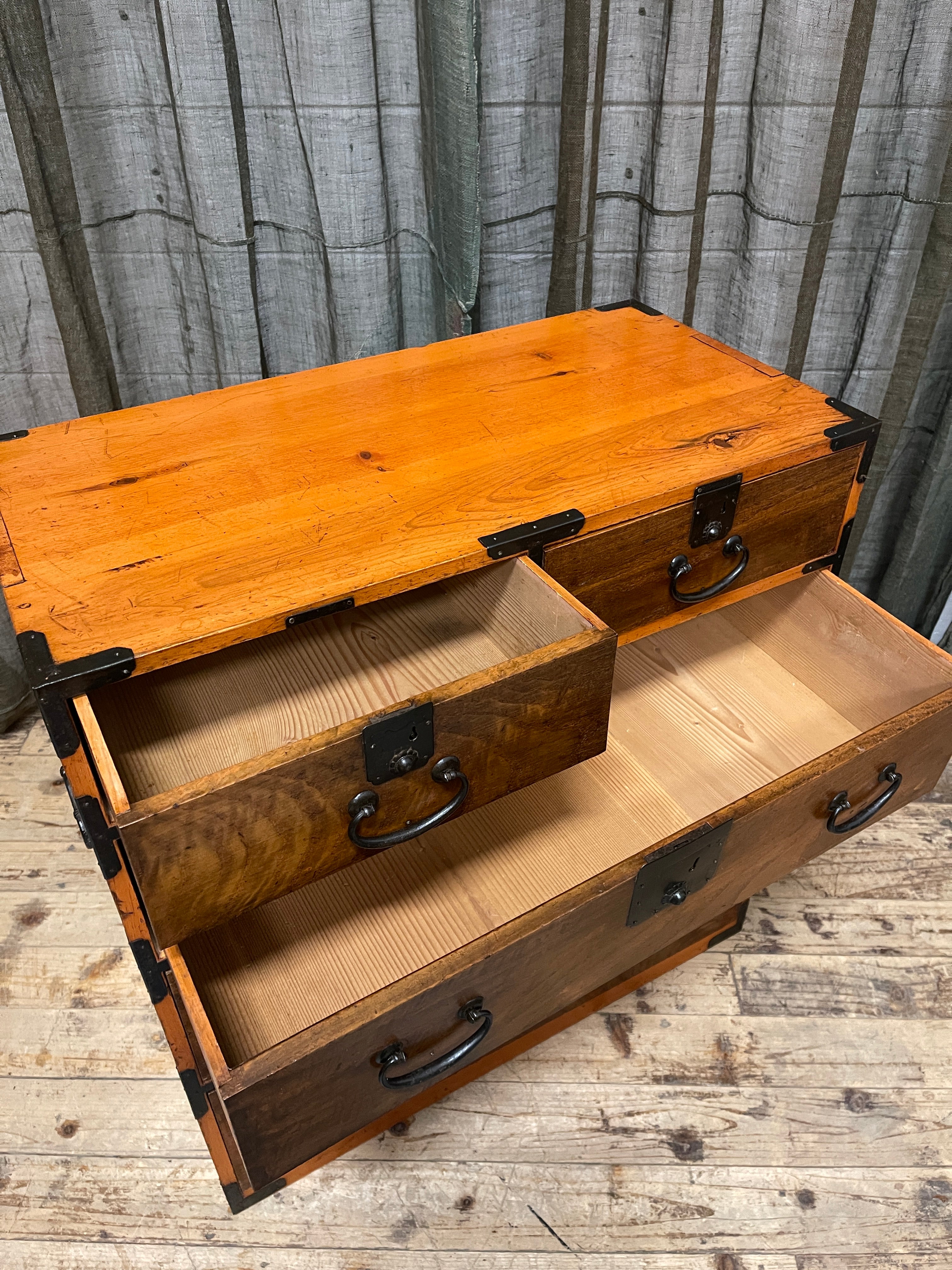Japanese Chest Of Drawers From Gifu - Cypress & Elm | Taisho