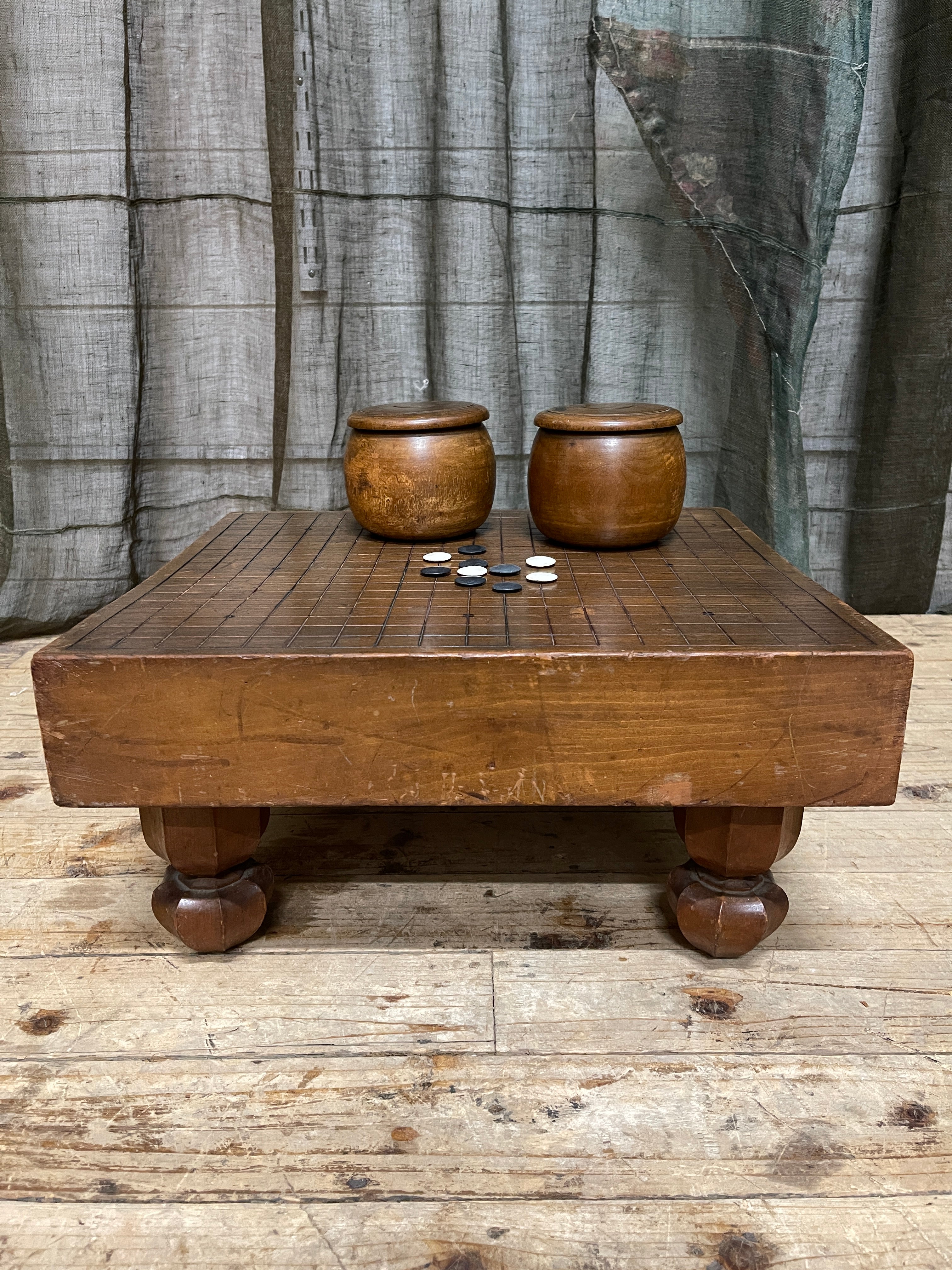 Vintage Japanese Go Game Set