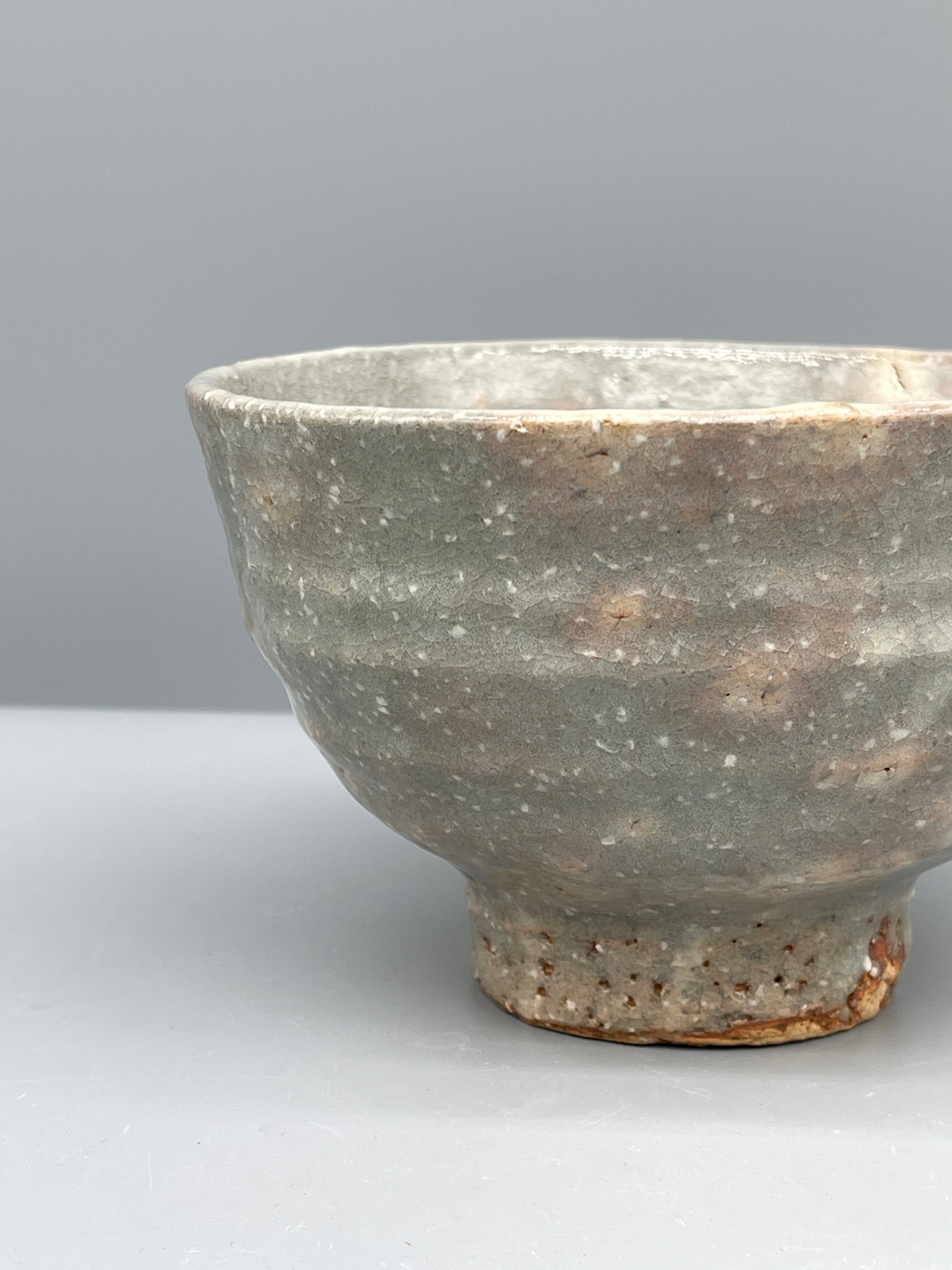 Vintage Japanese Hagi Ware Matcha Bowl, Chawan - By Watanabe Eisen