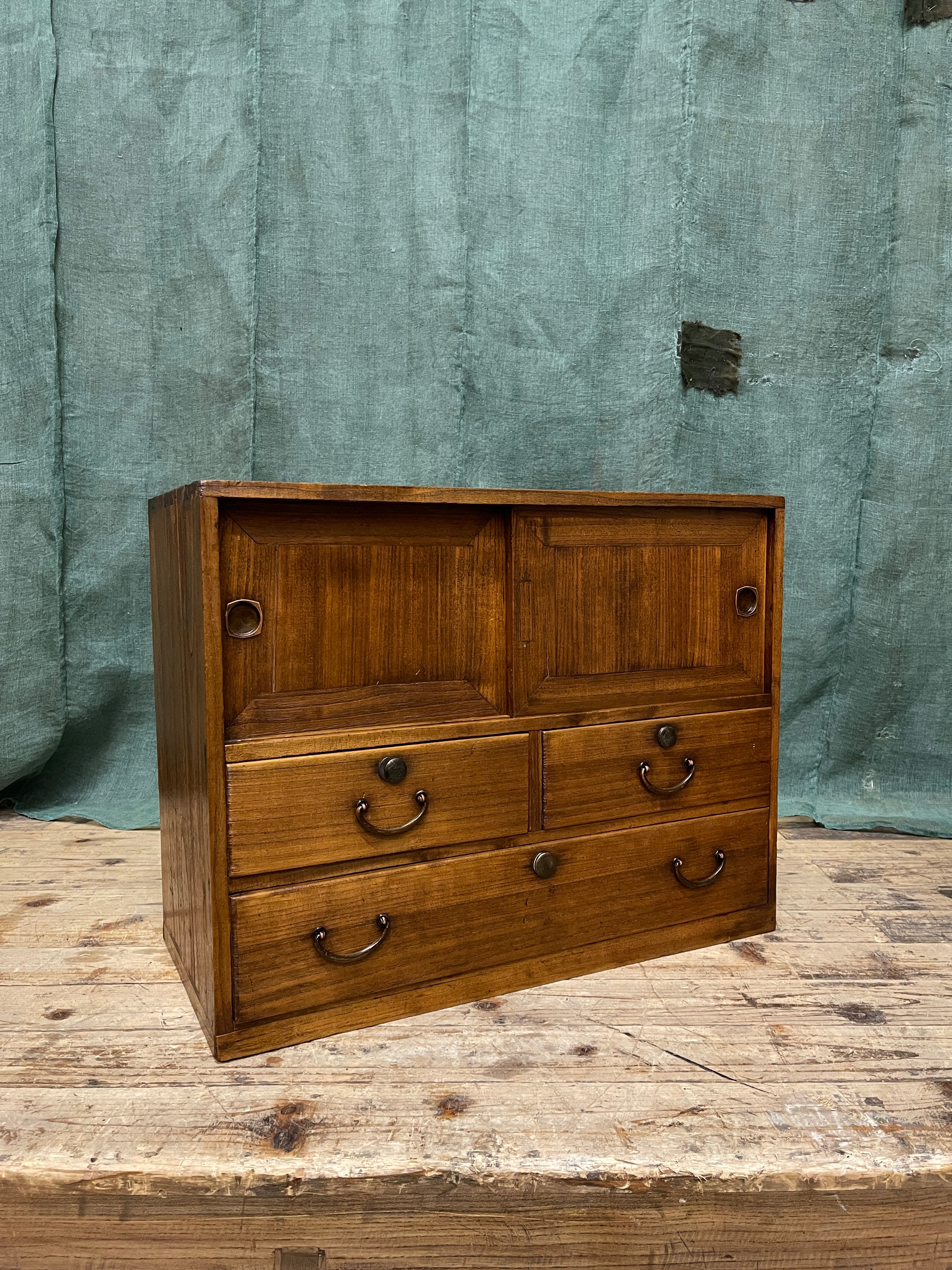 Ko Dansu, Japanese Side Cabinet - Paulownia | c.1950