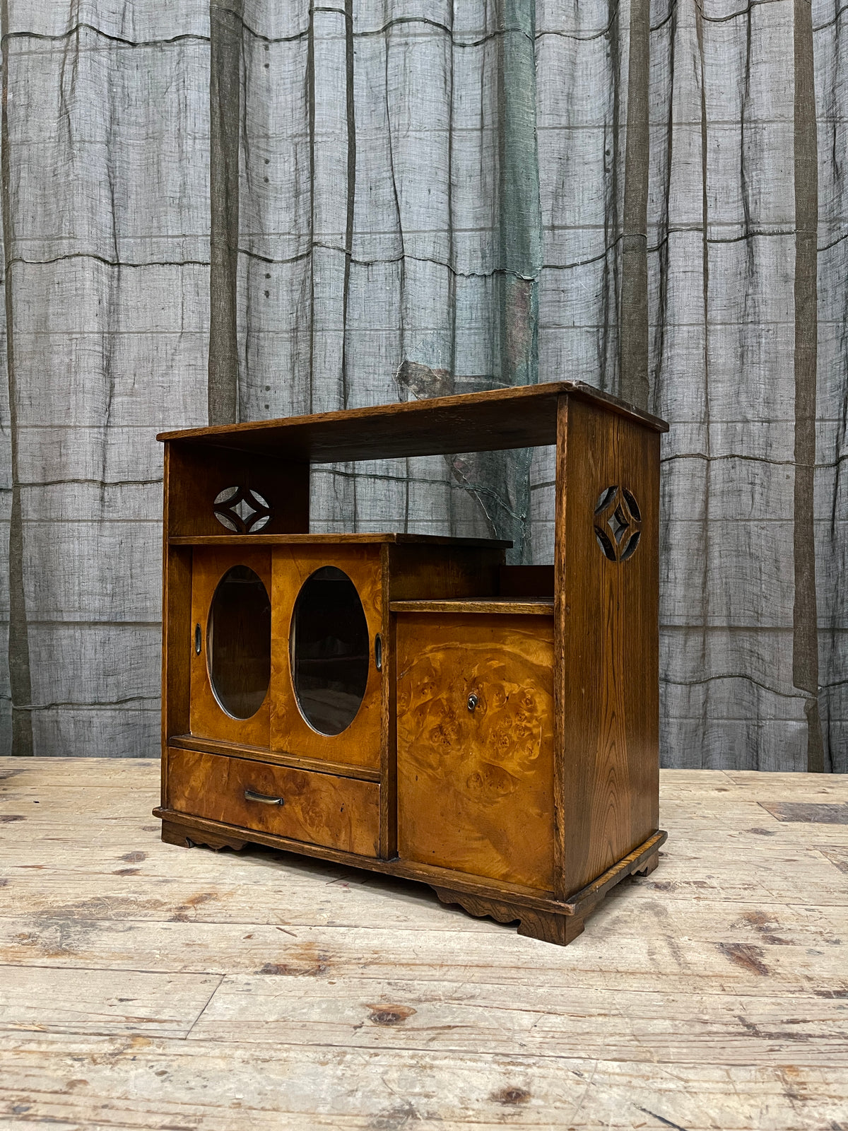 Japanese Small Display Cabinet - Mulberry & Elm | Showa