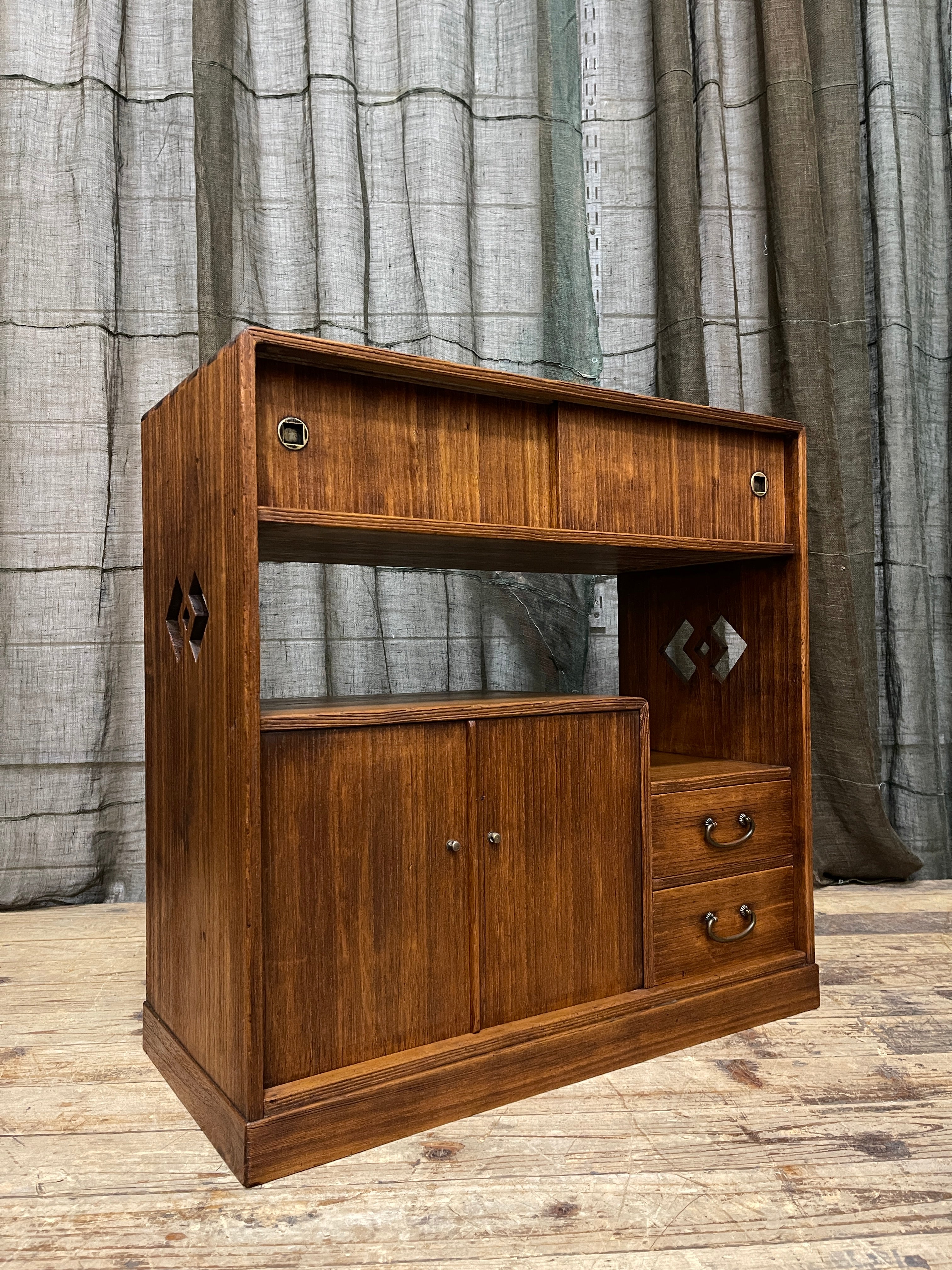 Cha Dana, Japanese Tea Cabinet - Paulownia | 1930's