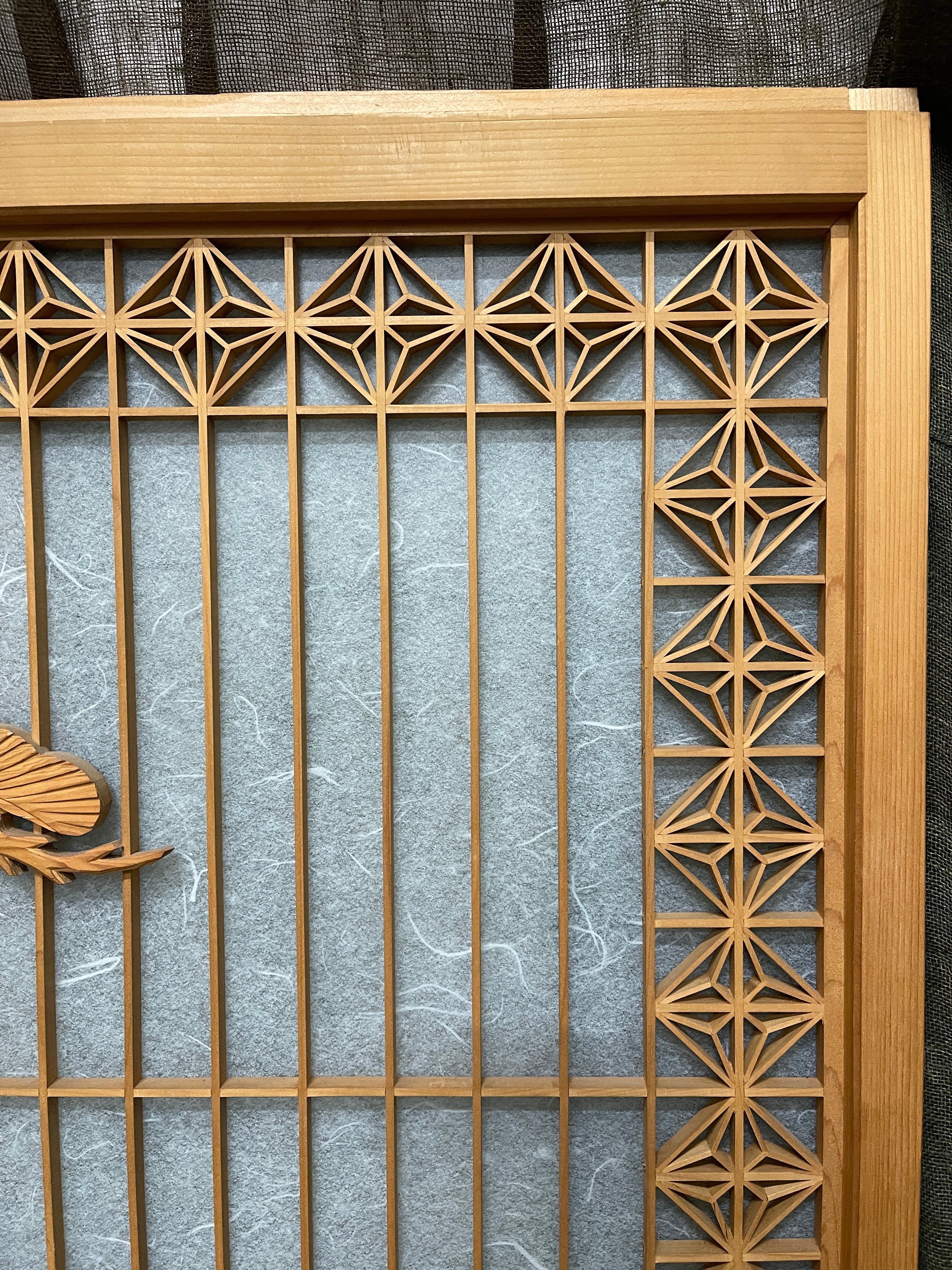 Set of 4 Vintage Japanese Sliding Doors
