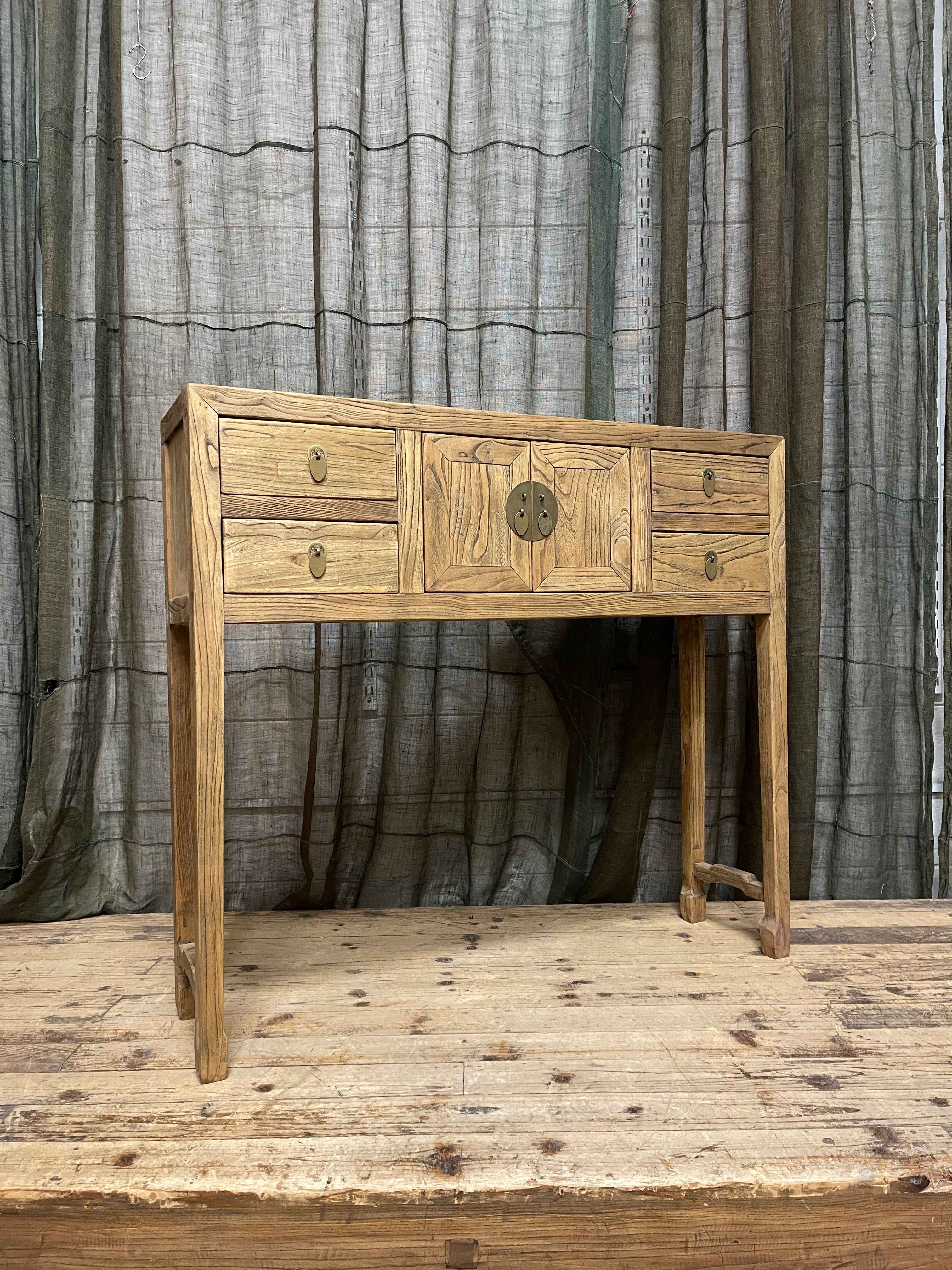 Provincial Style Chinese Hall Table | Elm