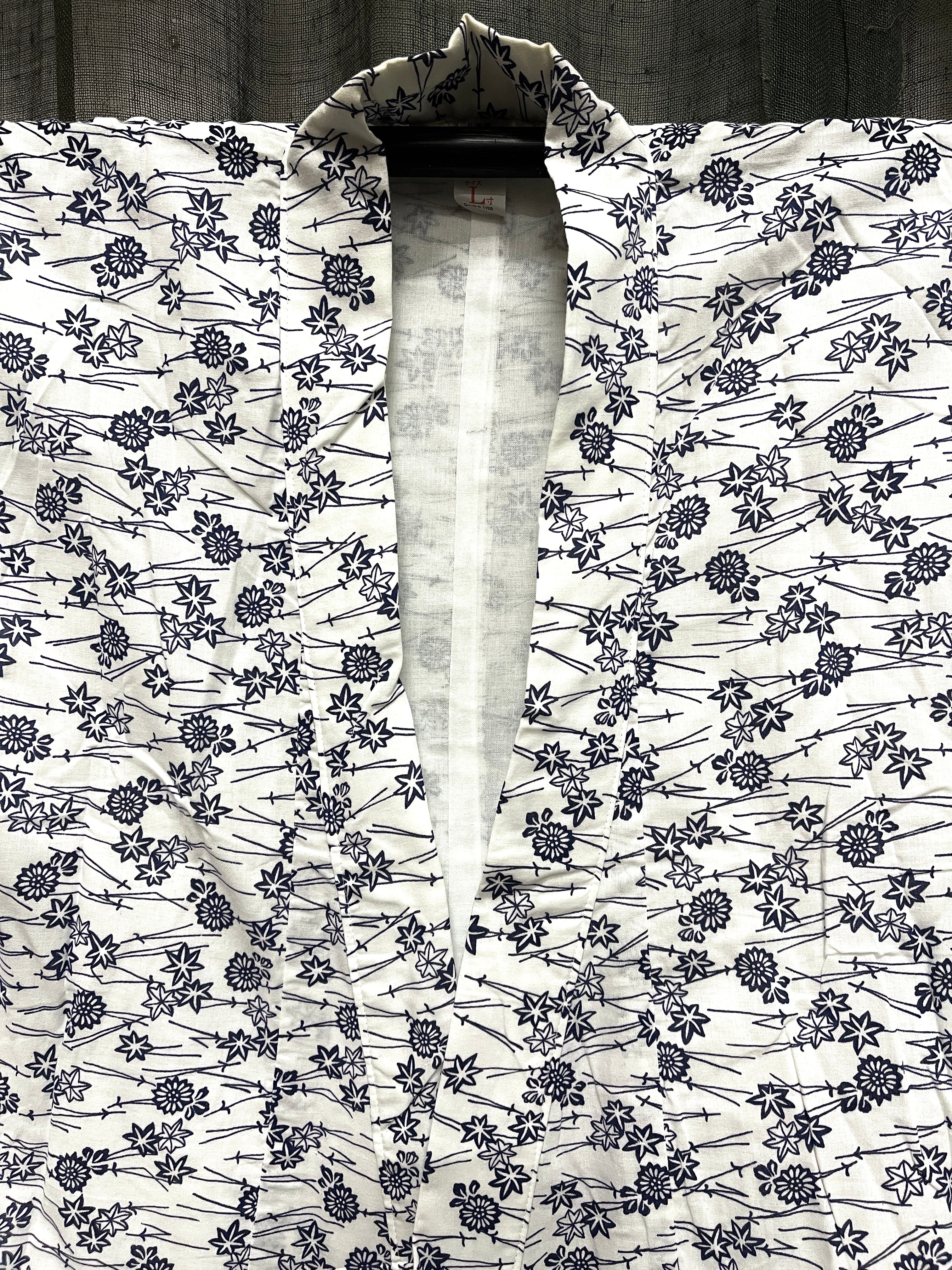 Nemaki, Japanese Cotton House Robe - Unisex