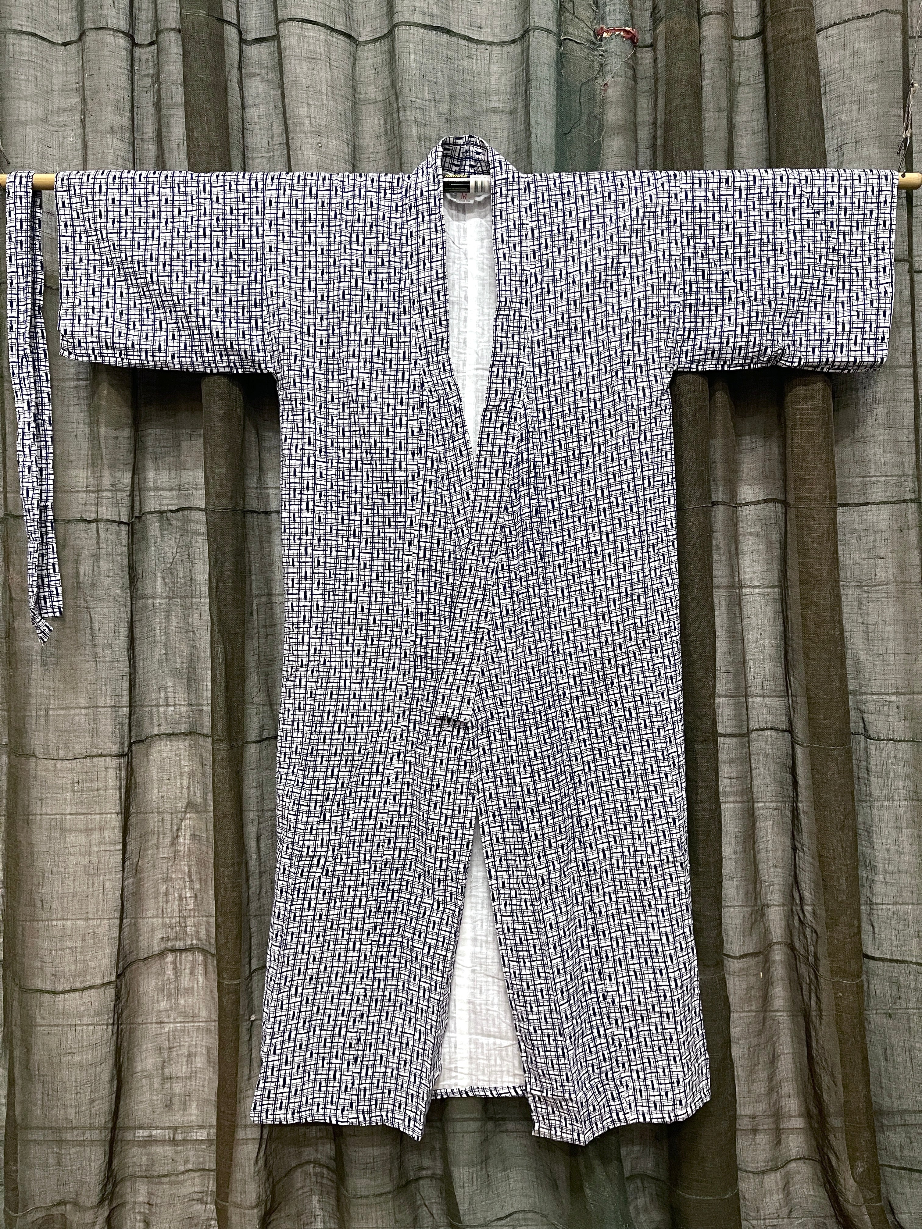 Nemaki, Japanese Cotton House Robe - Unisex