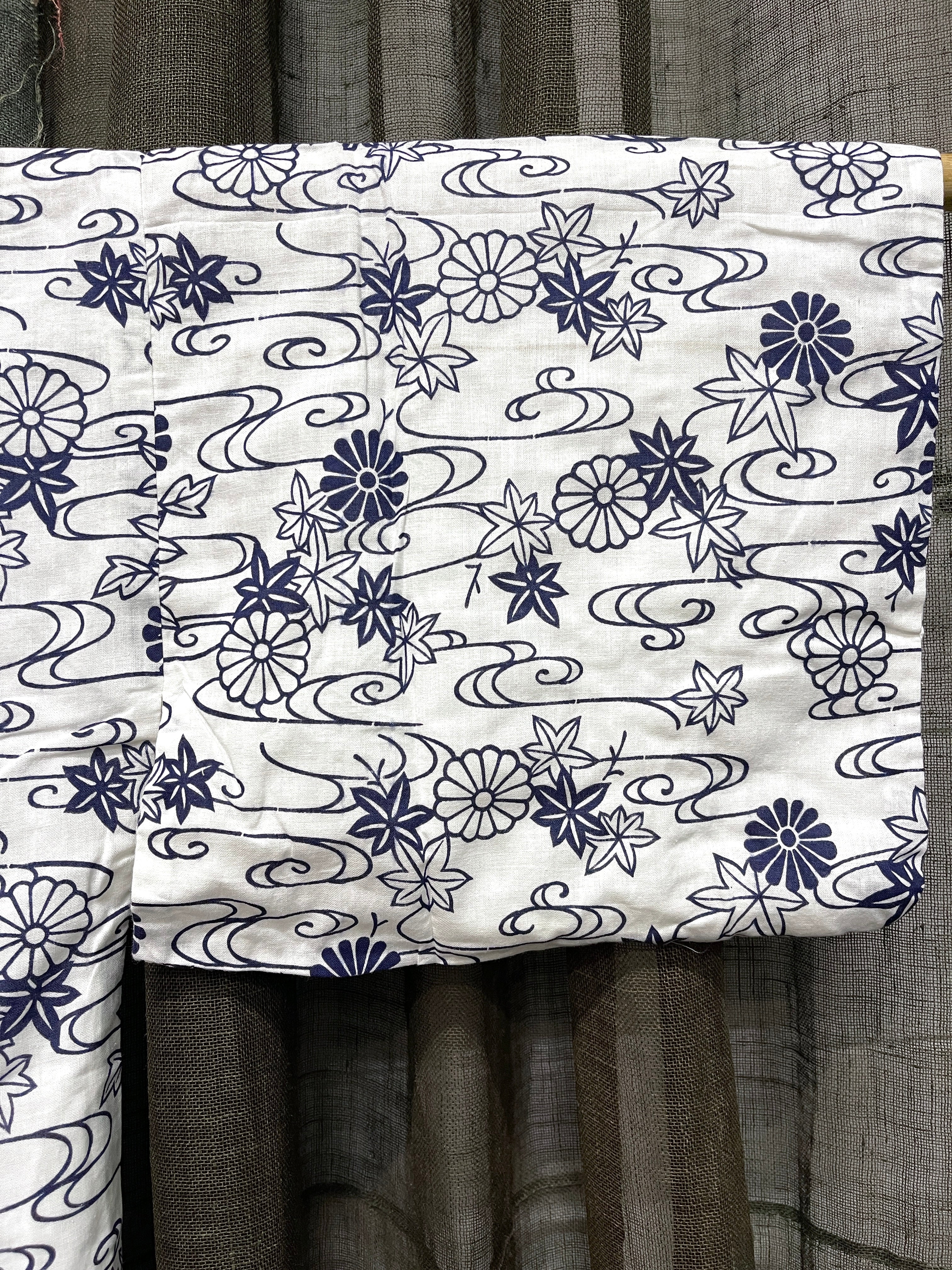 Nemaki, Japanese Cotton House Robe - Unisex