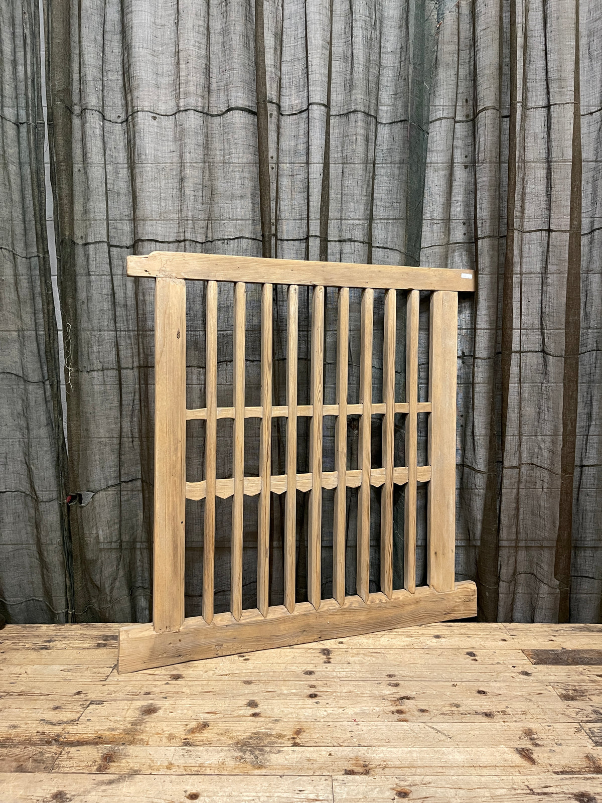 Antique Chinese Wooden Window Panel