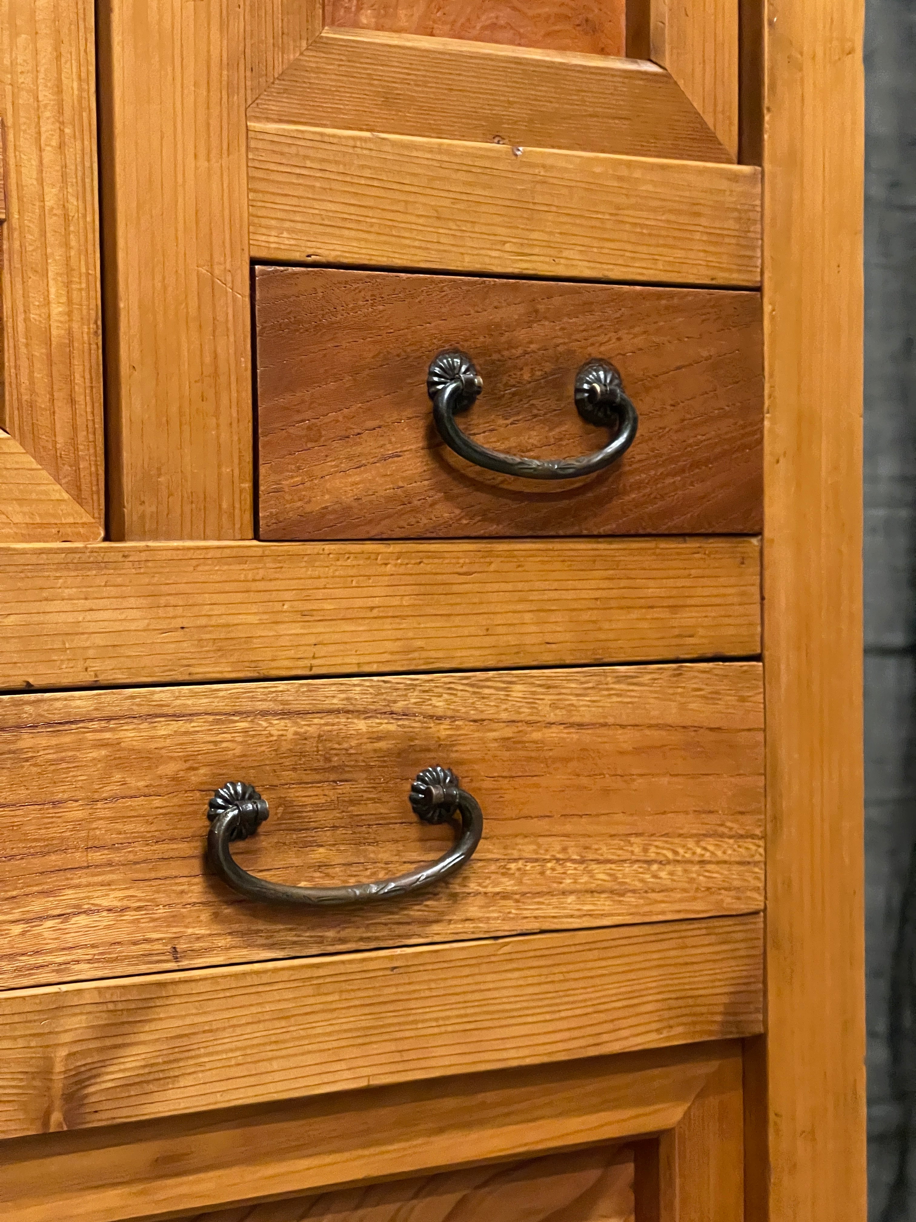 Vintage Japanese Mizuya Kitchen Cabinet - Cypress & Cedar | Midcentury