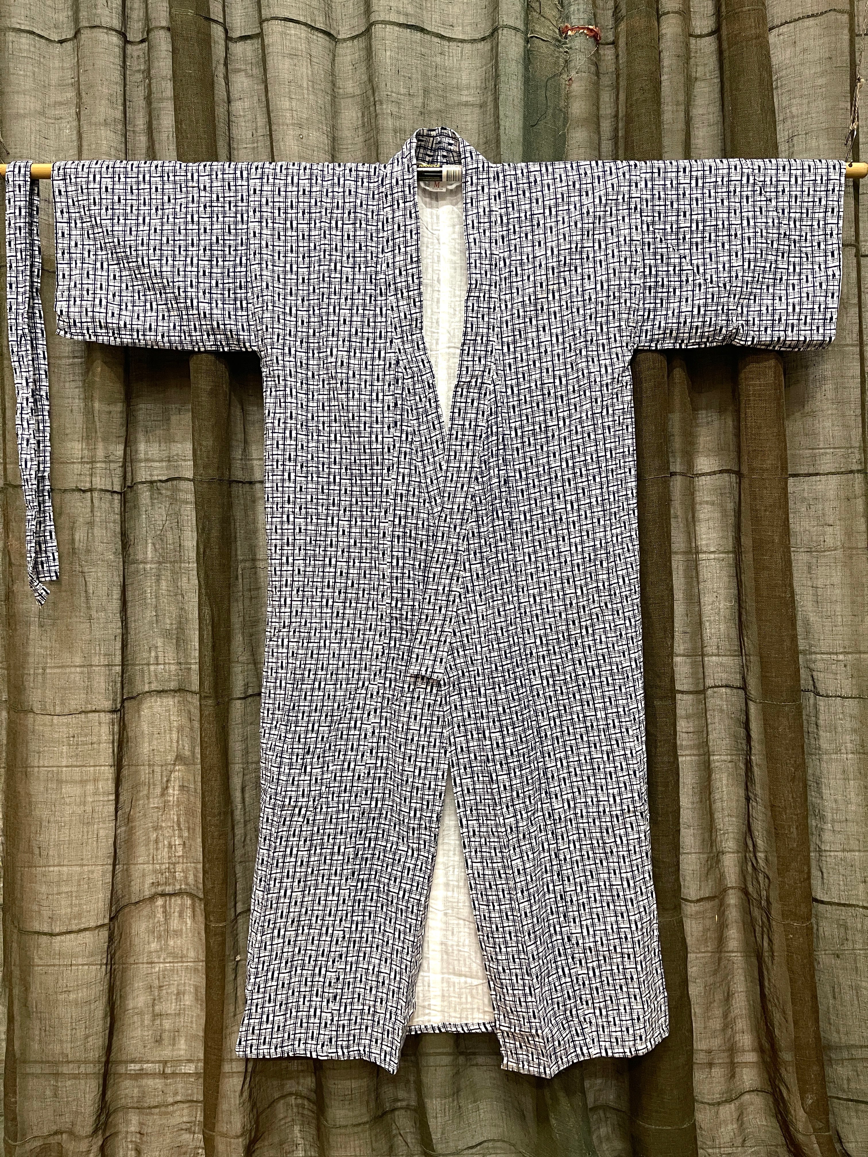 Nemaki, Japanese Cotton House Robe - Unisex