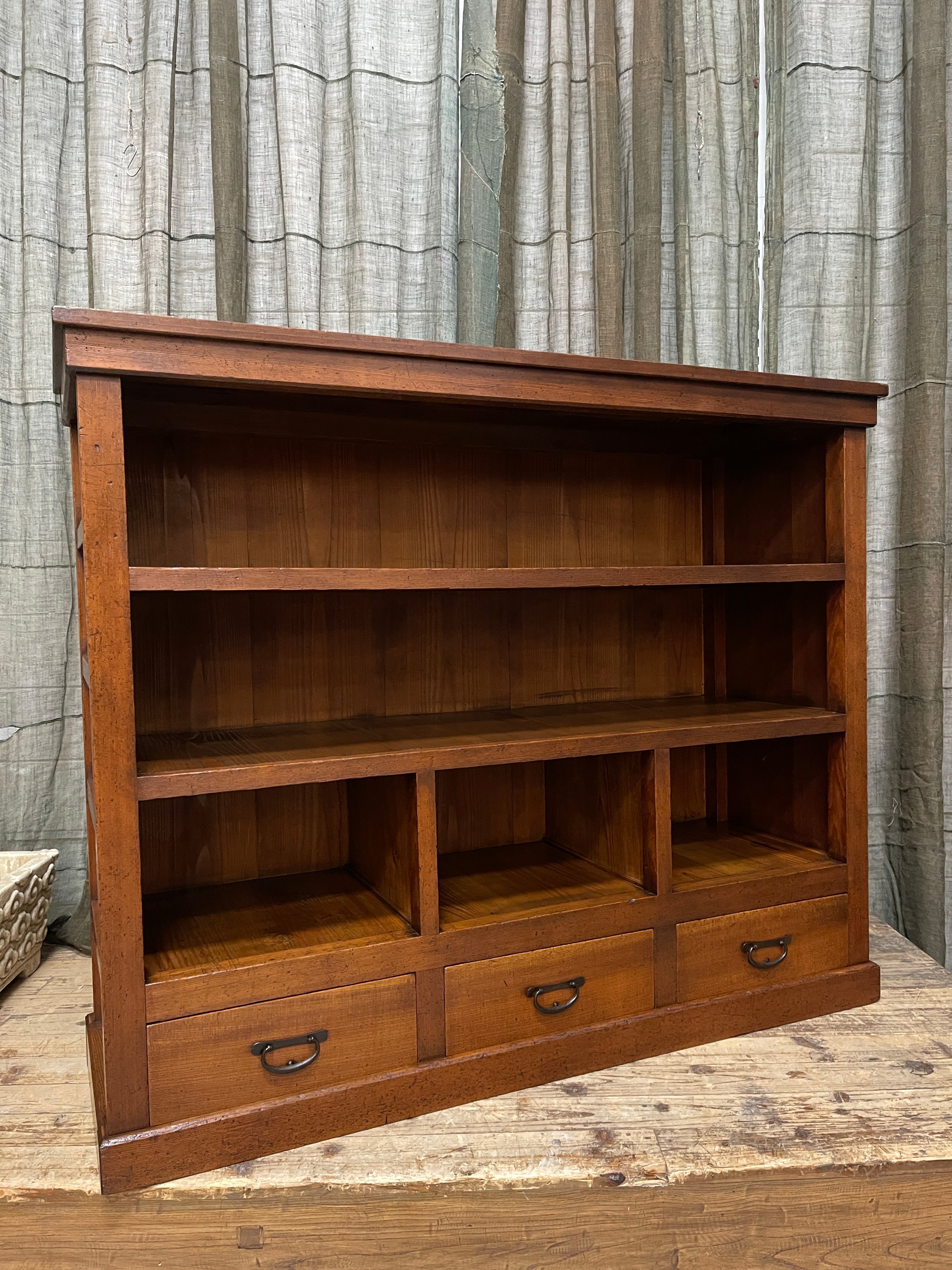 Japanese Shelving Unit - Cedar & Cypress | c.1900