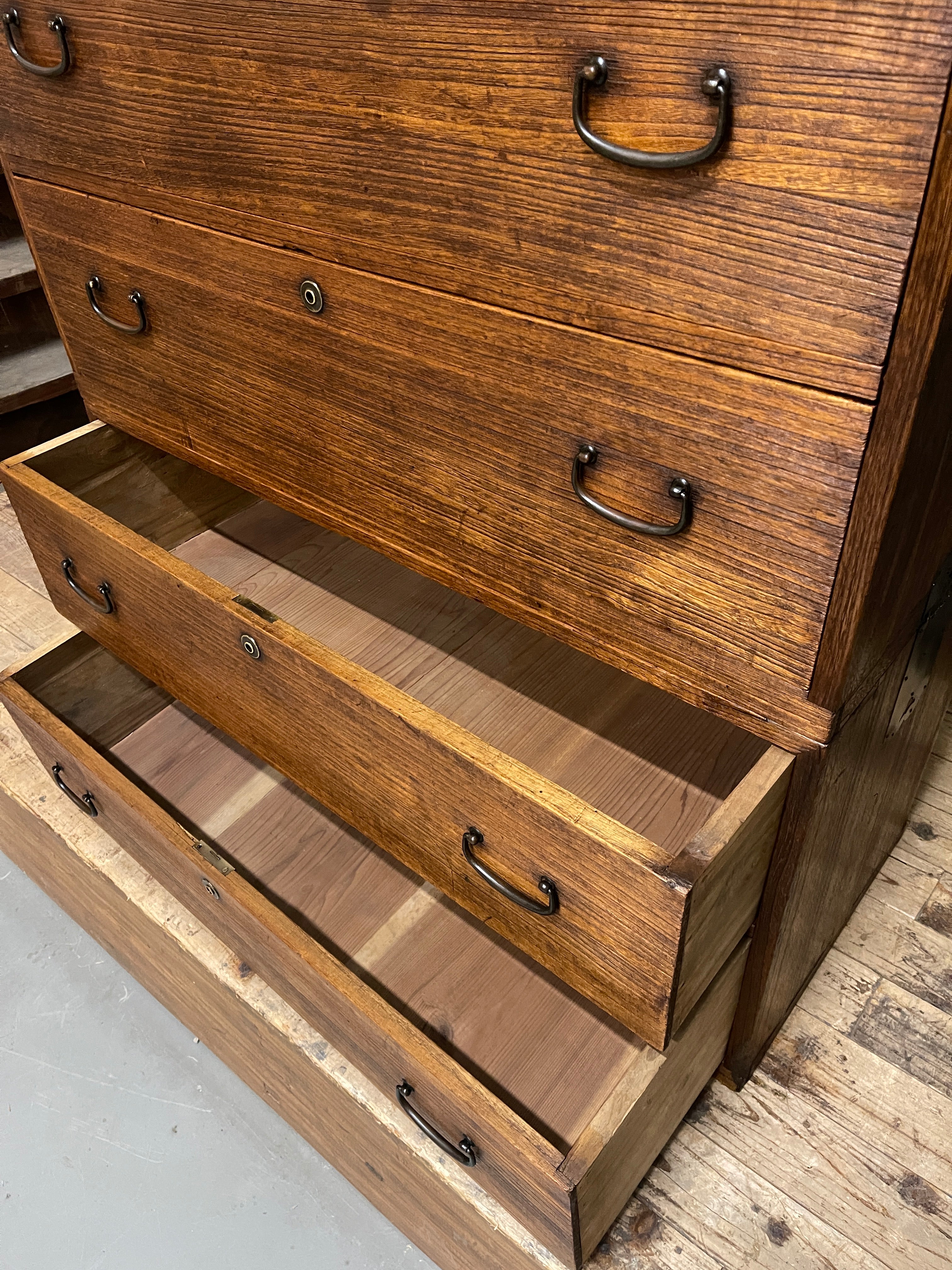 Vintage Japanese Kimono Storage Chest of Drawers - Paulownia | c.1930