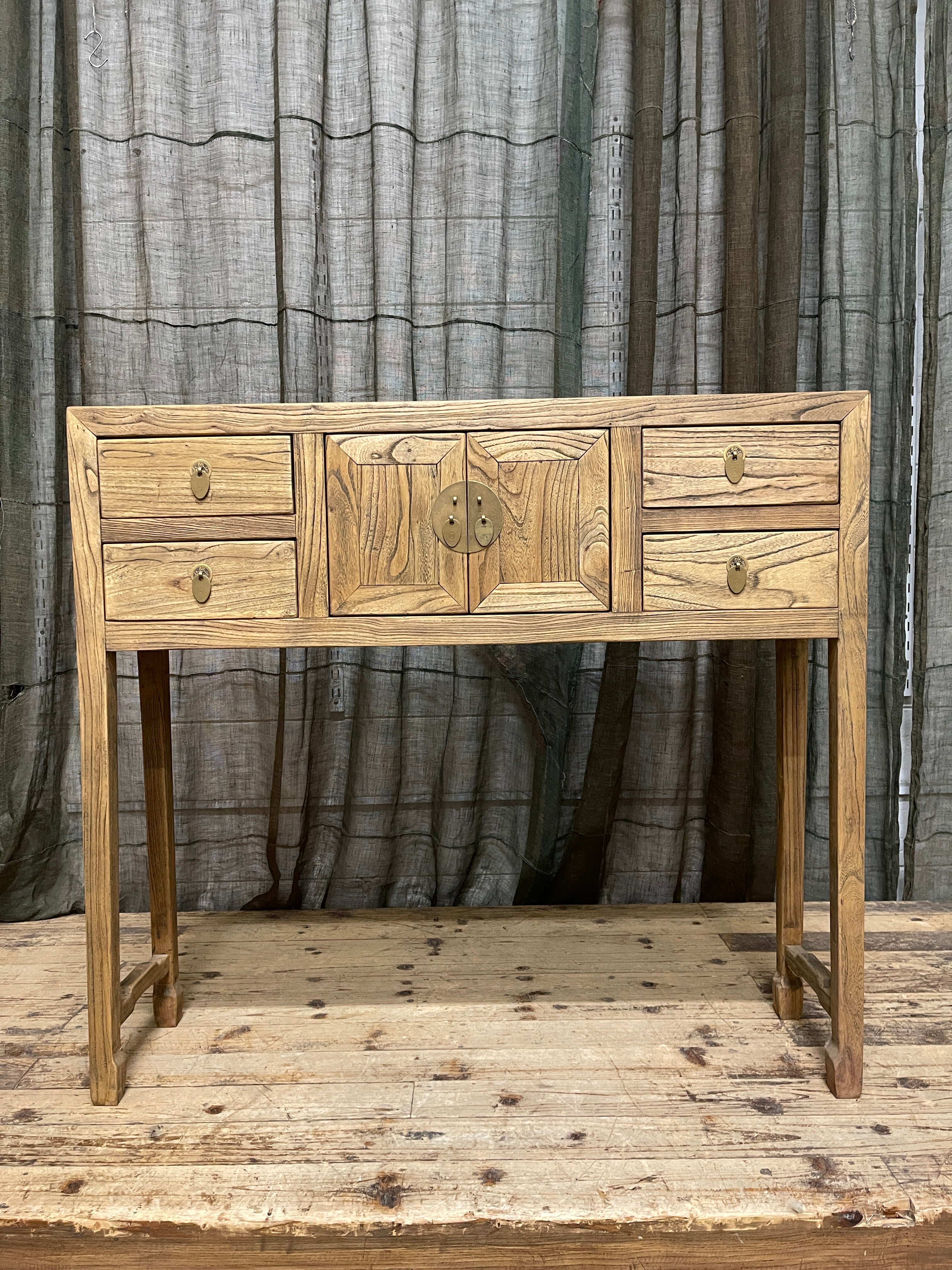 Provincial Style Chinese Hall Table | Elm