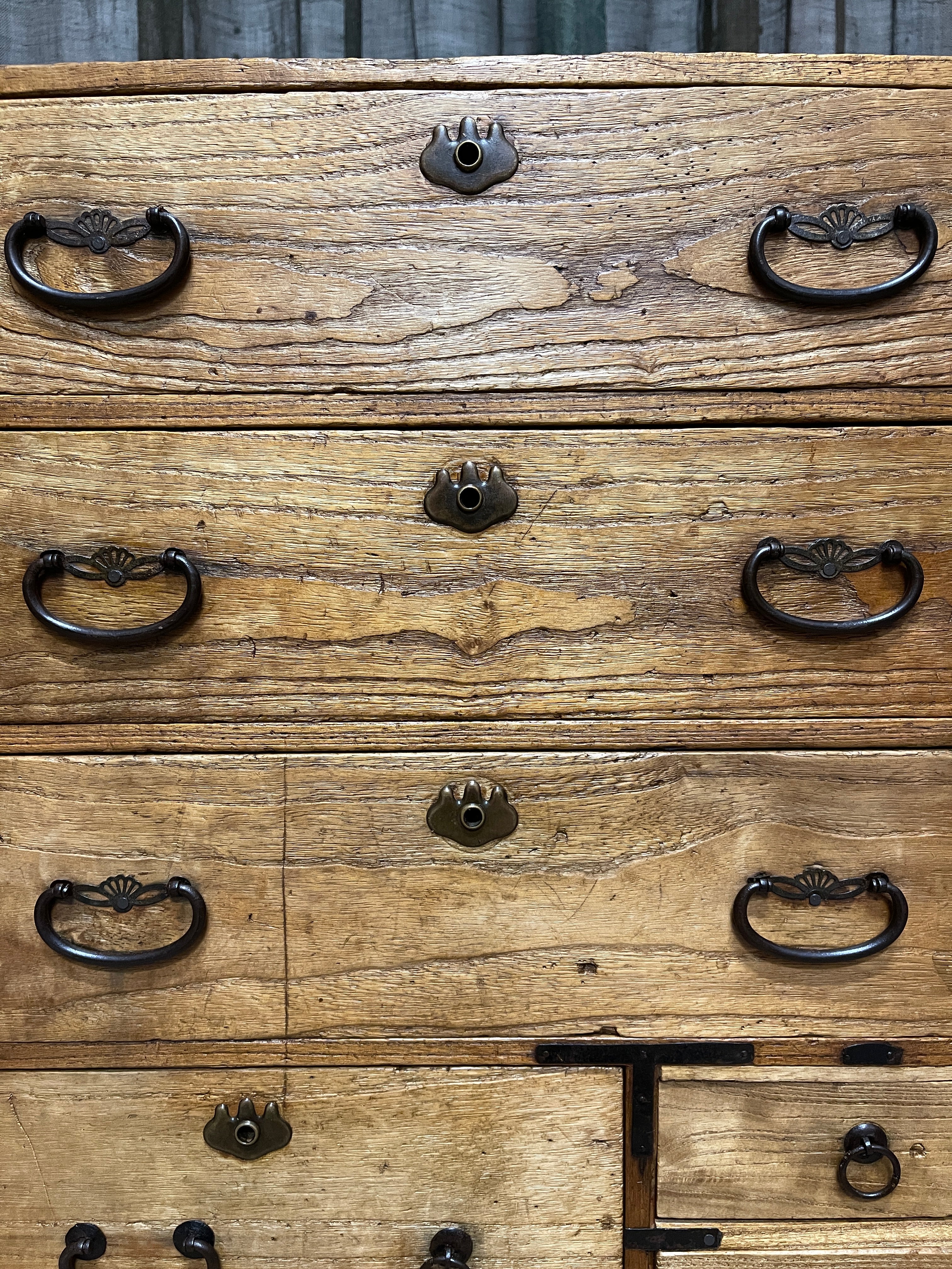 Ko Dansu, Japanese Side Cabinet - Paulownia & Cypress | Taisho