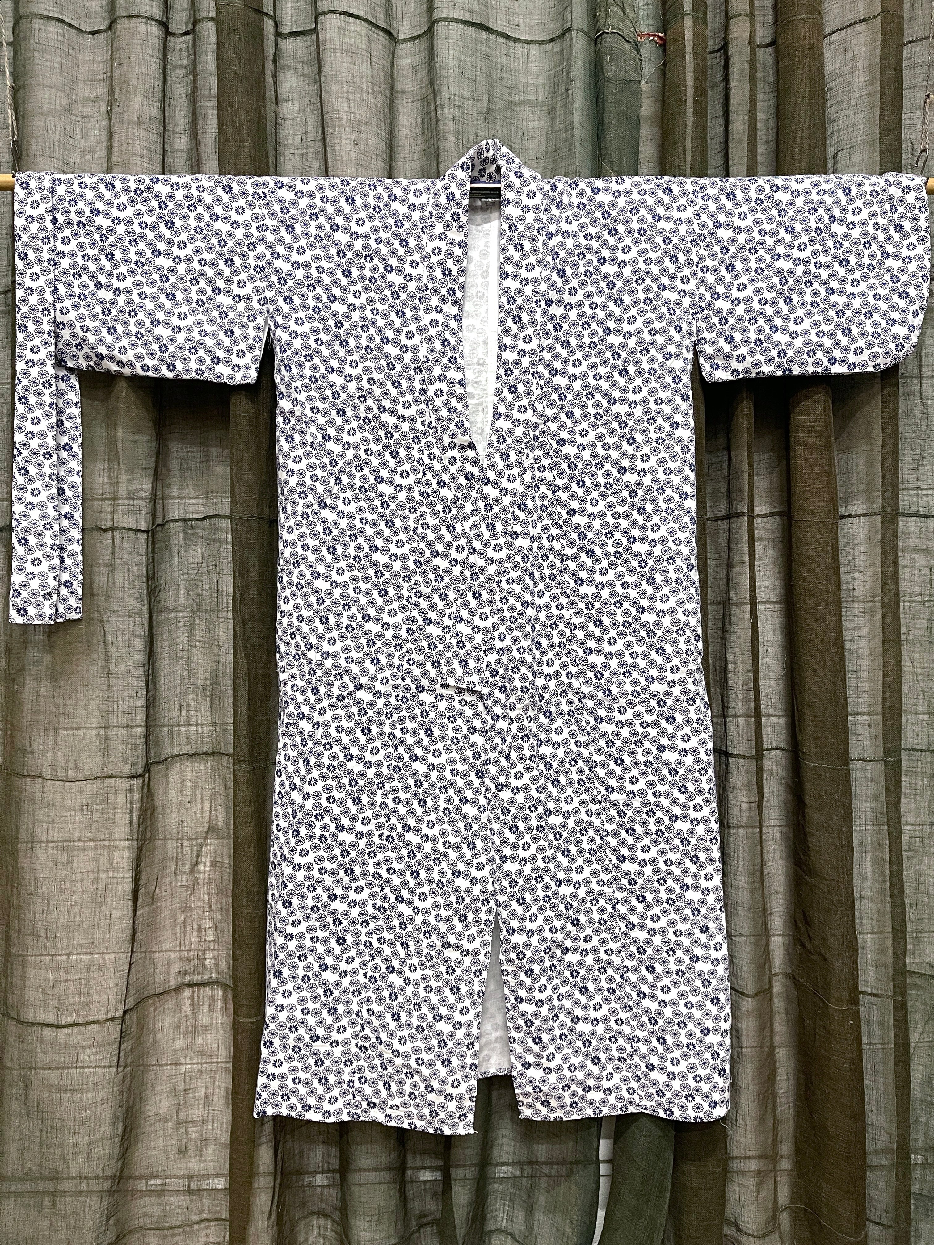 Nemaki, Japanese Cotton House Robe - Unisex