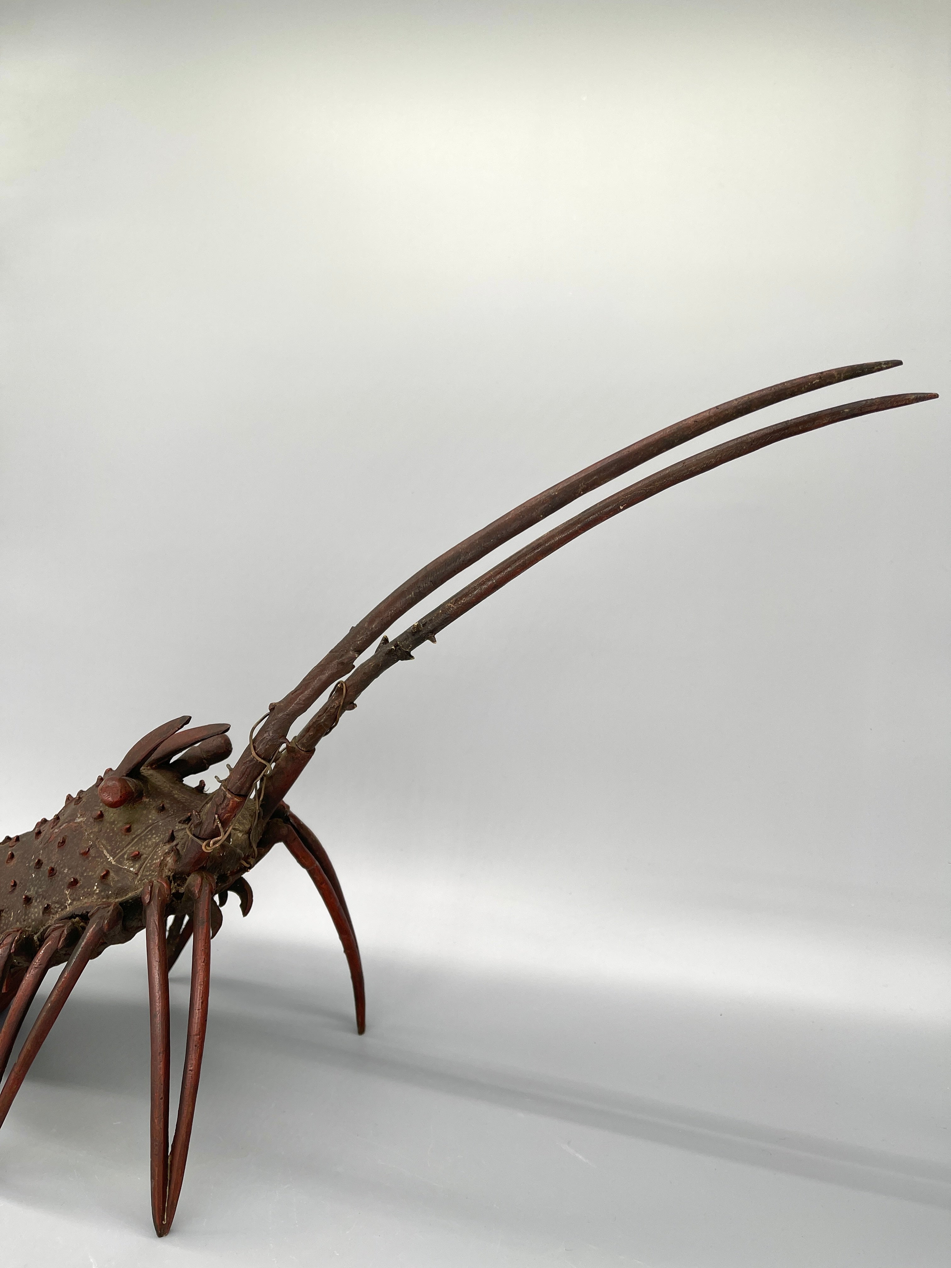 Japanese Okimono Of Lobster | Iron