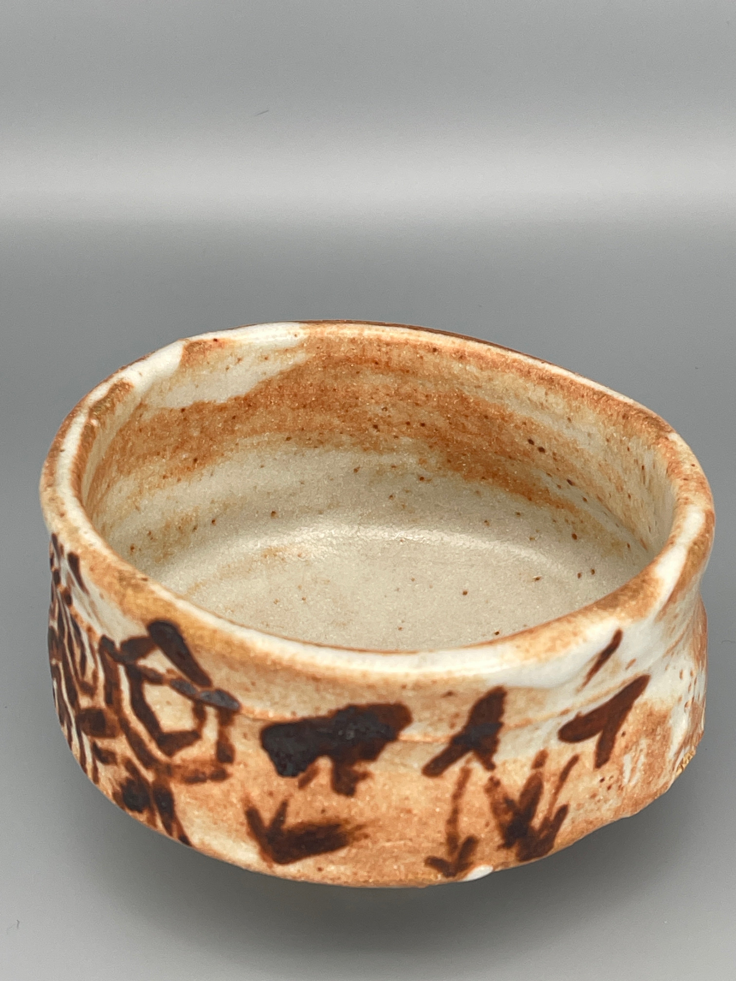 Japanese Chawan, Tea Bowl, Shino Ware