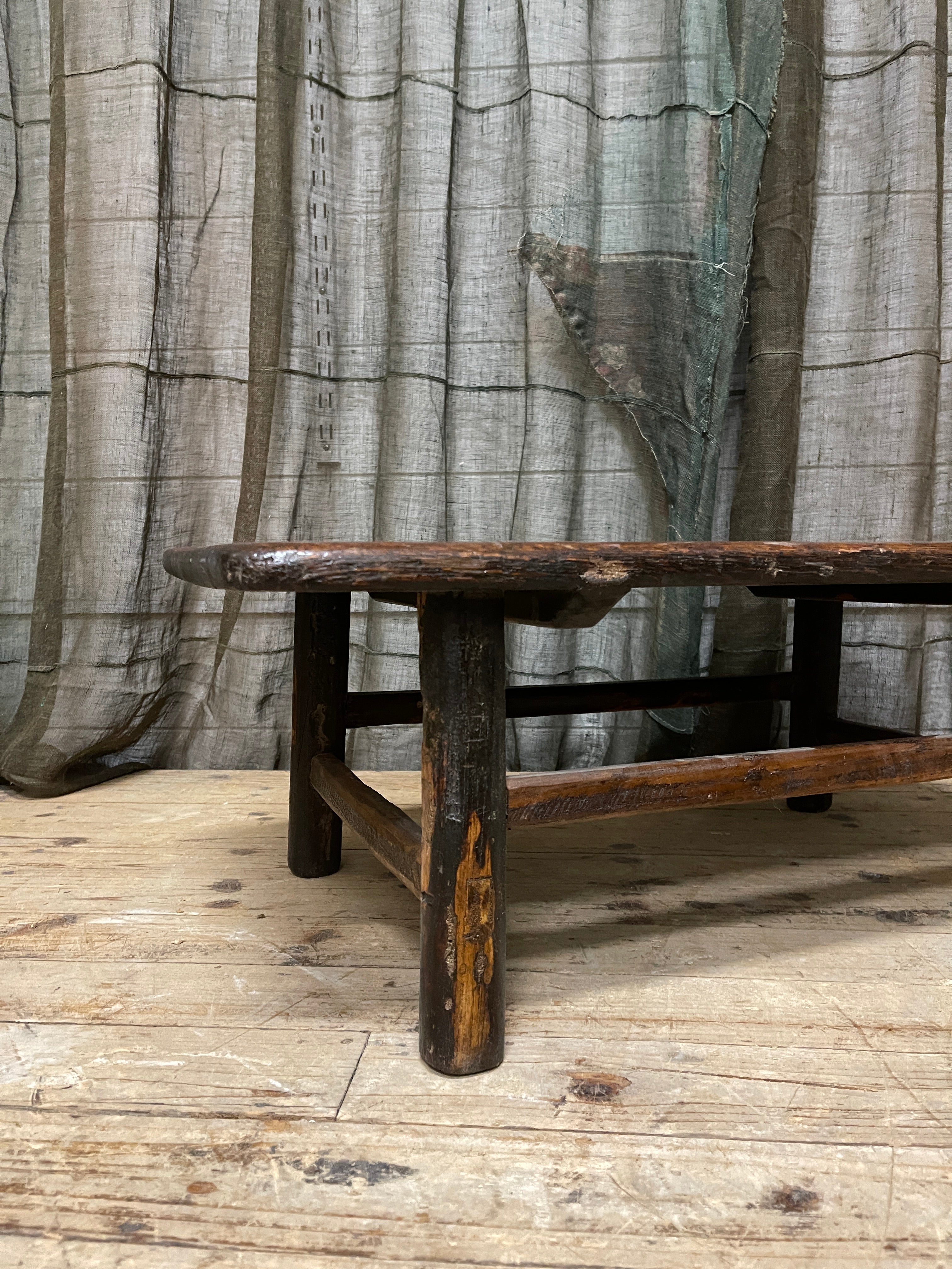 Small Antique Chinese Table, Elm
