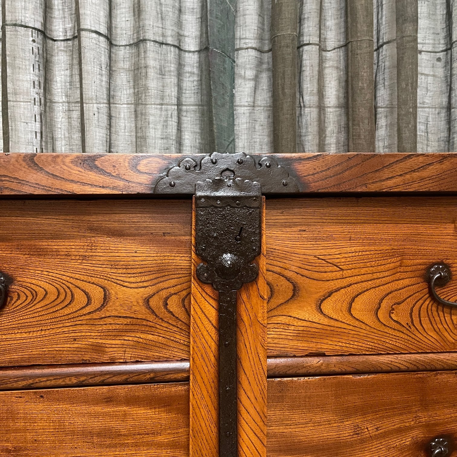 Karuma Dansu, Antique Japanese Wheeled Storage Cabinet - Elm | Edo, Mid 1800's