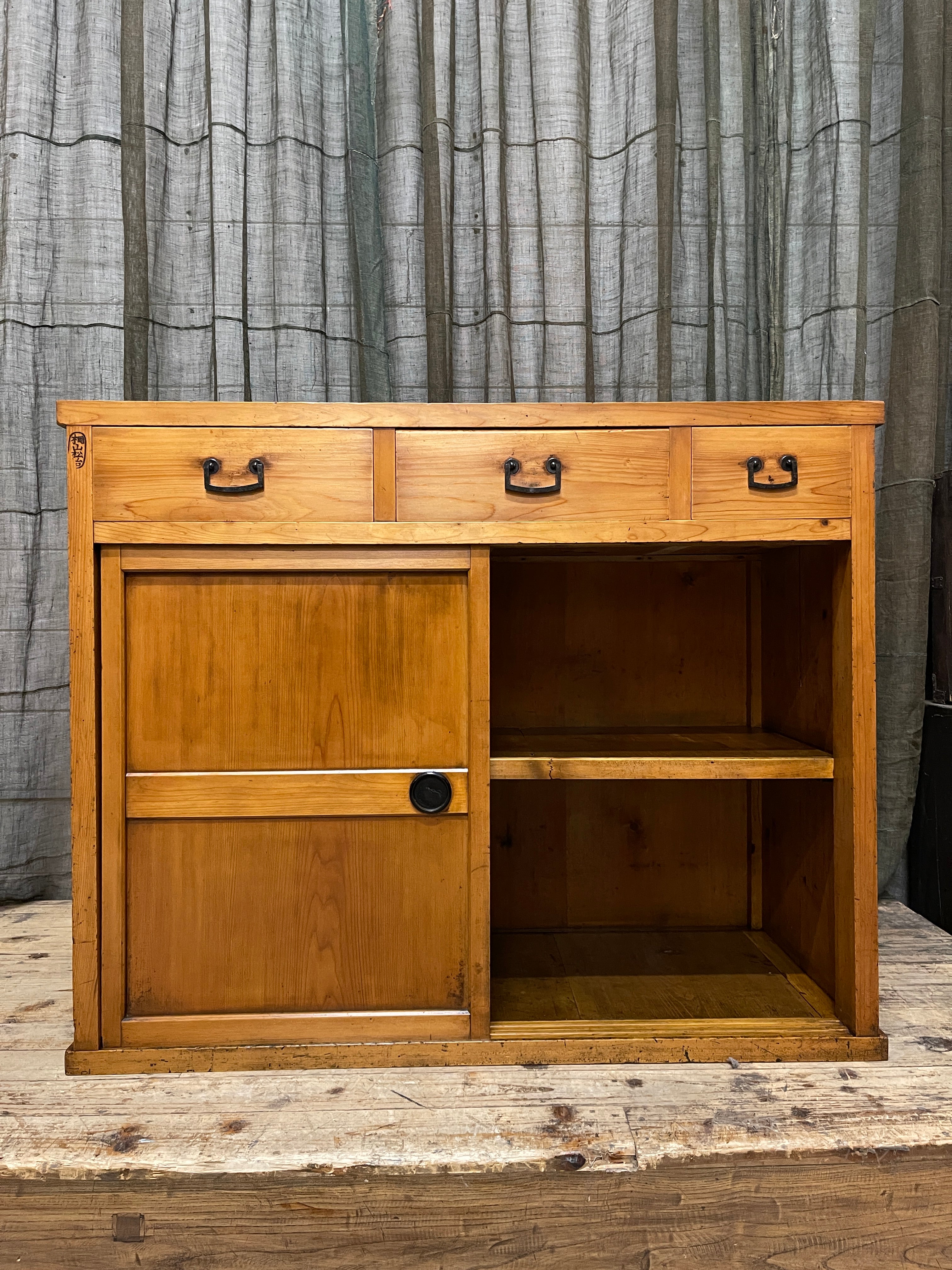 Japanese Storage Cabinet From Gifu - Cypress & Cedar | Meiji