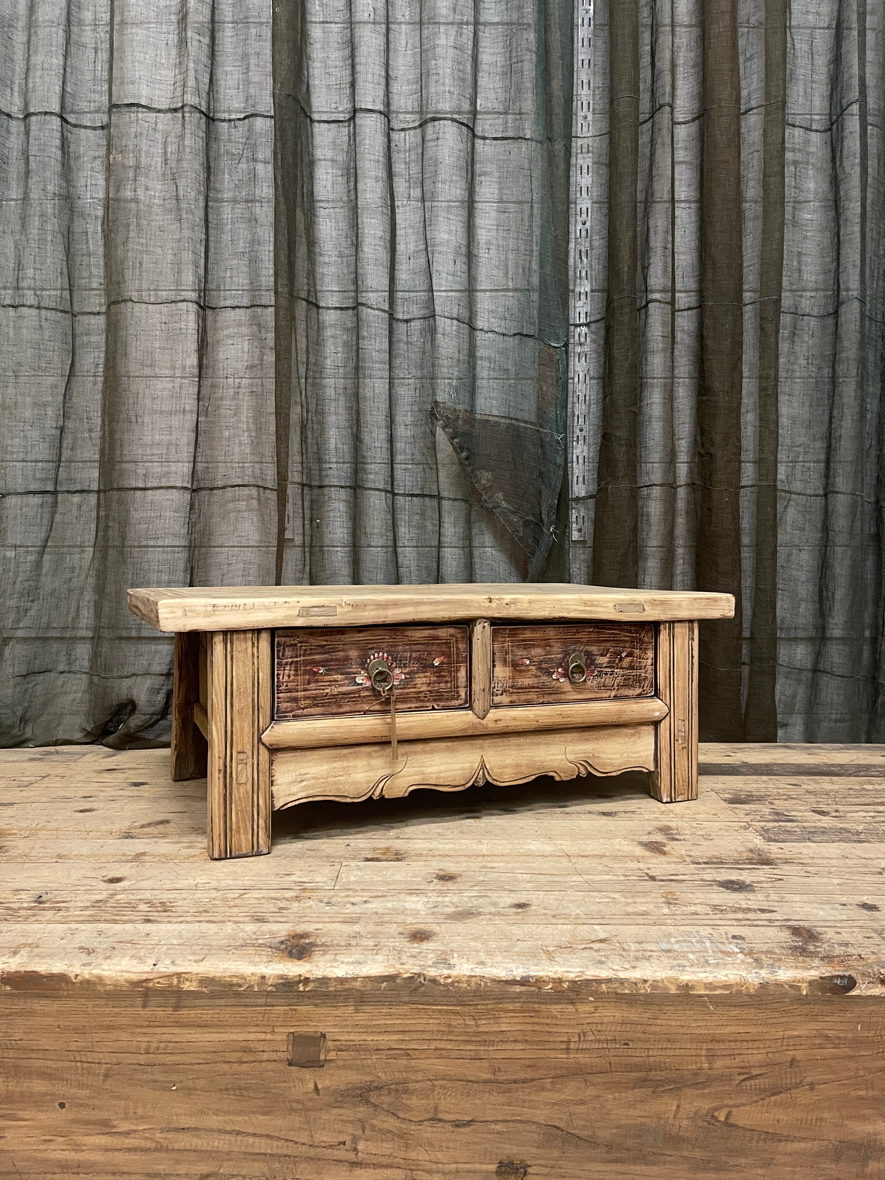 Provincial Chinese Low Table | Elm & Cypress