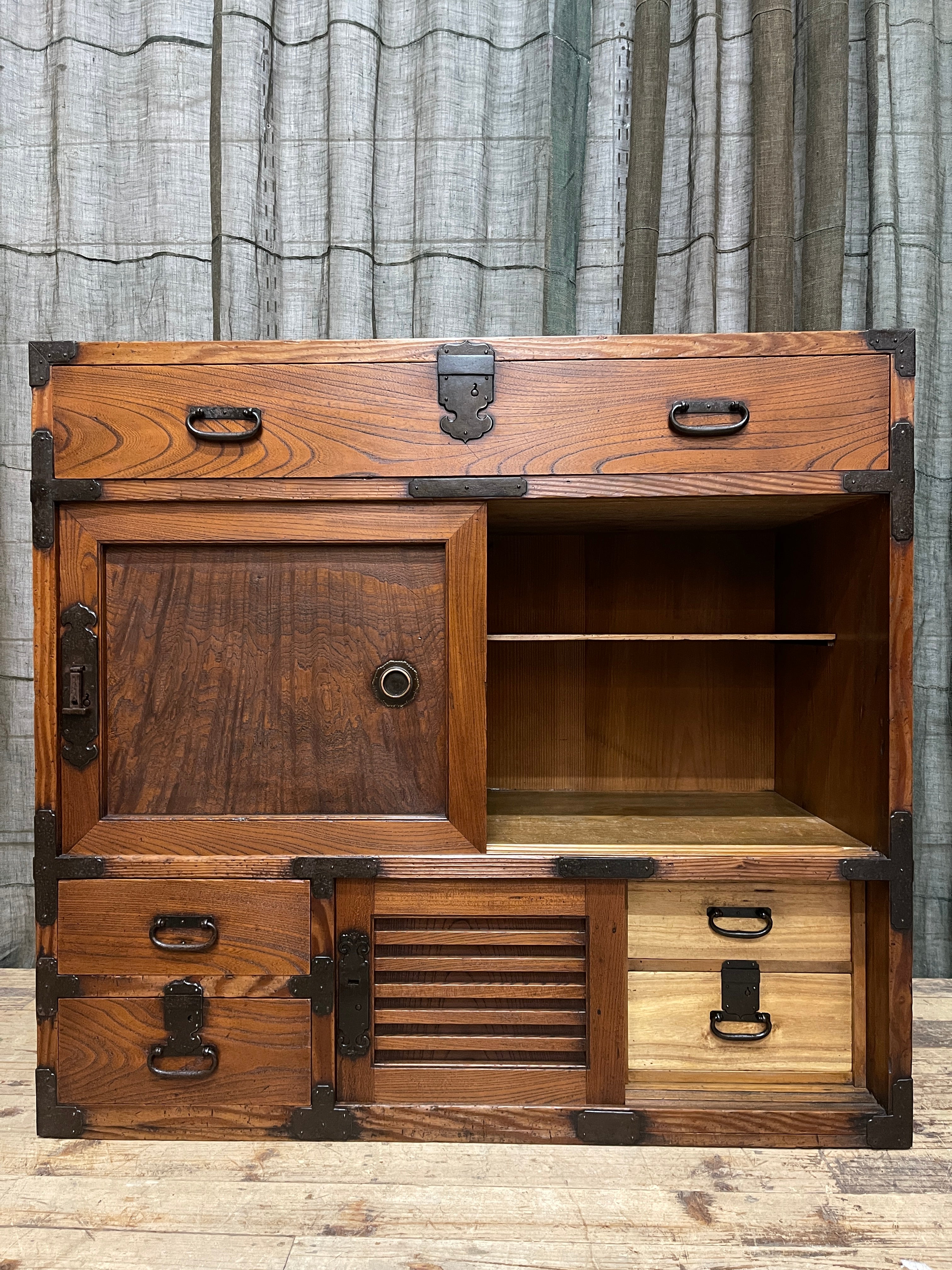 Japanese Choba Dansu, Merchant’s Chest – Cypress & Elm | Meiji