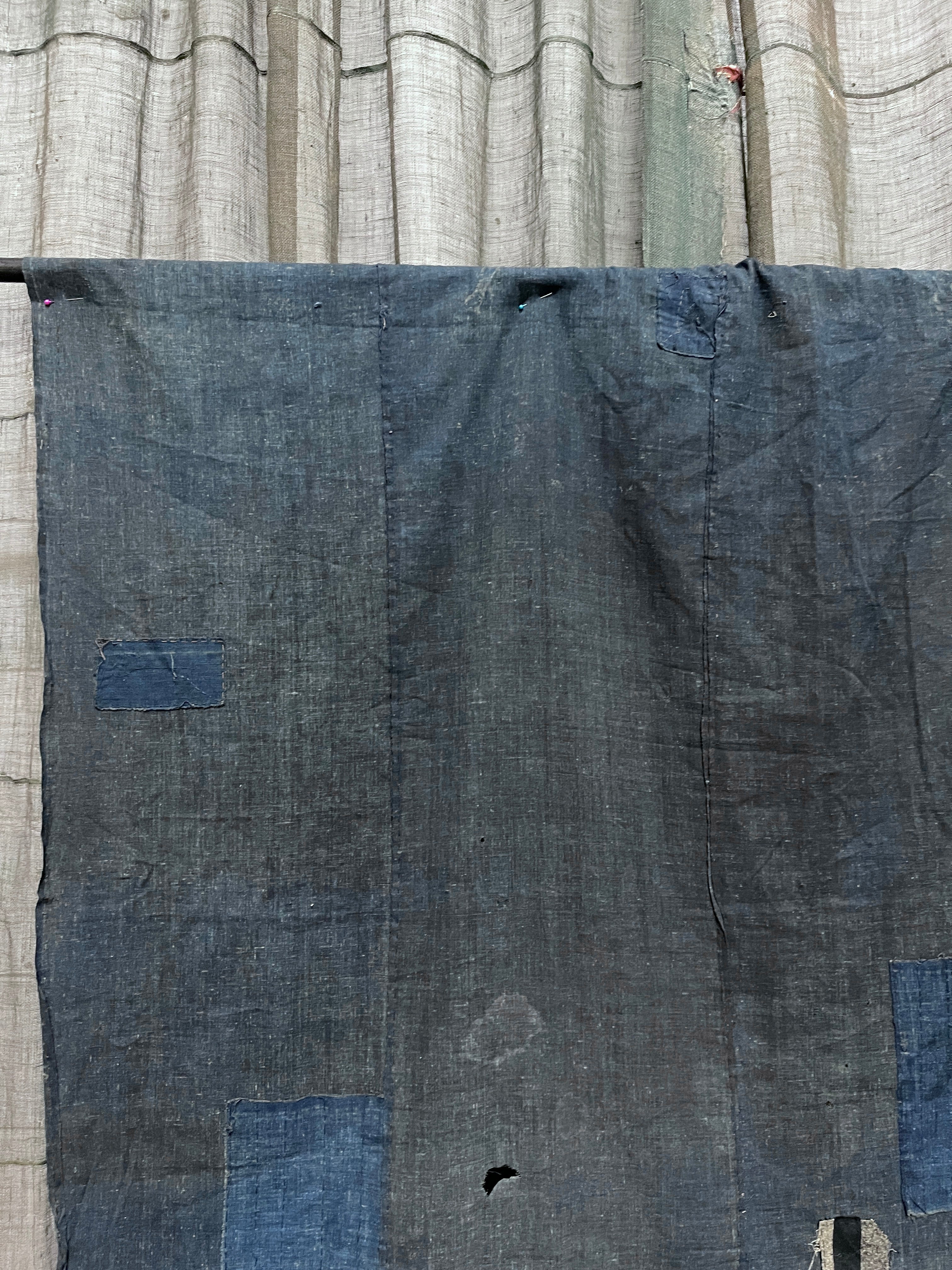 Antique Japanese Indigo Boro Textile