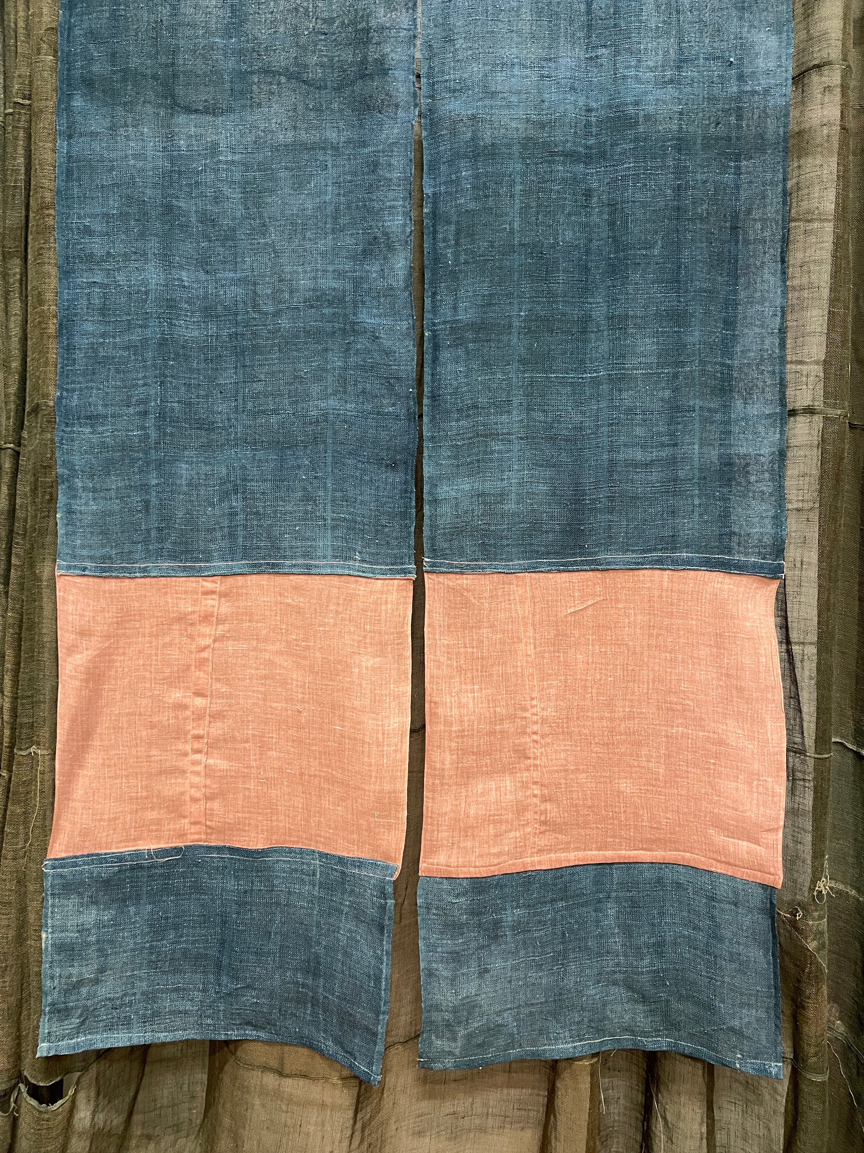 Hemp Noren, Panelled Curtain